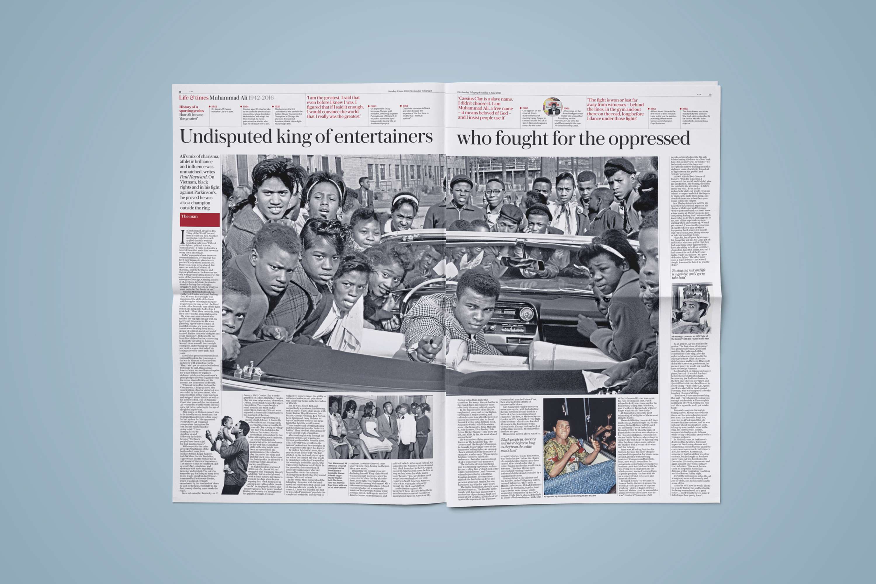 Muhammad Ali Obituary by James Pryor
