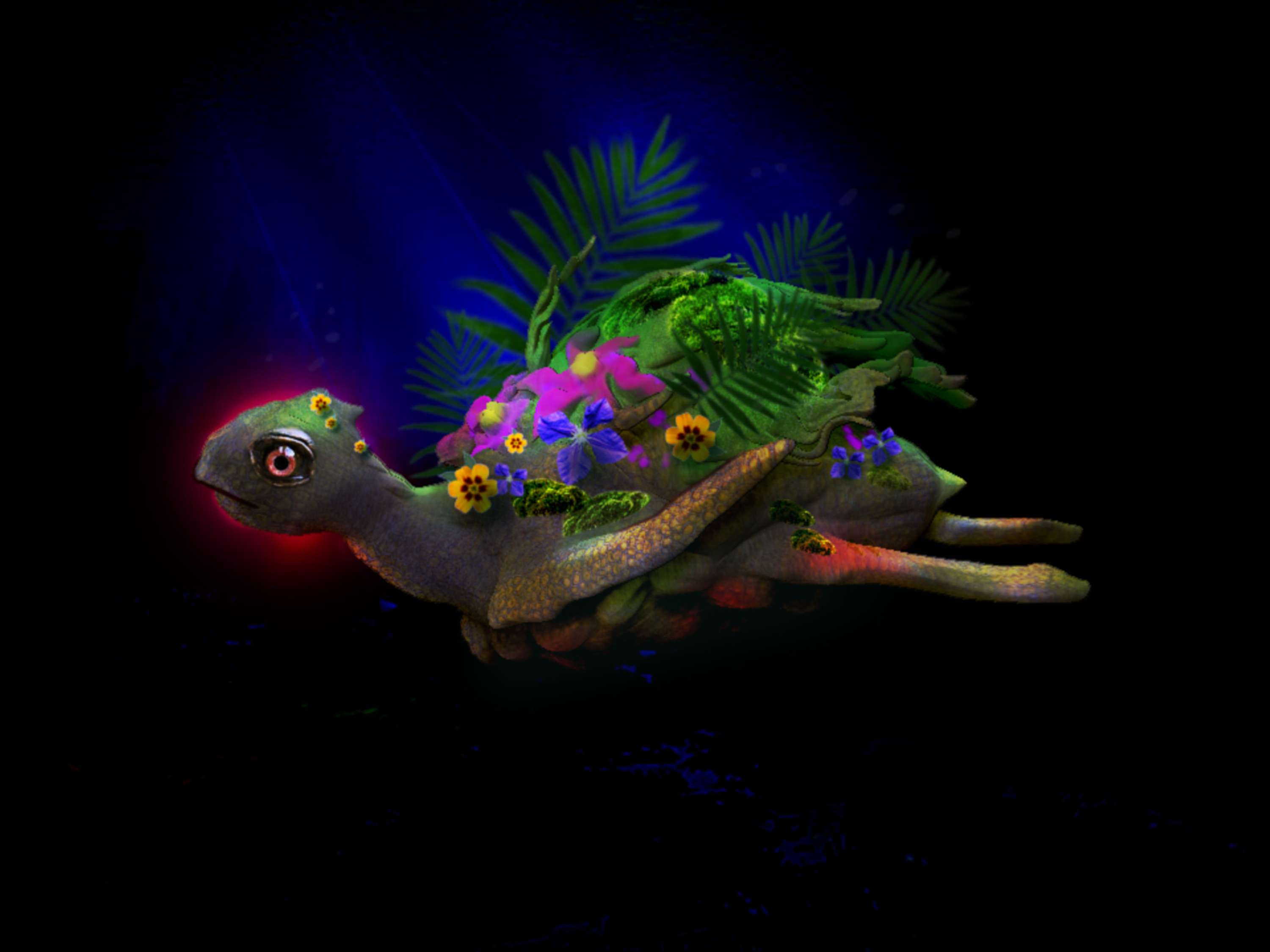 Creature Designs (3D Modelling) by Clara Bacou