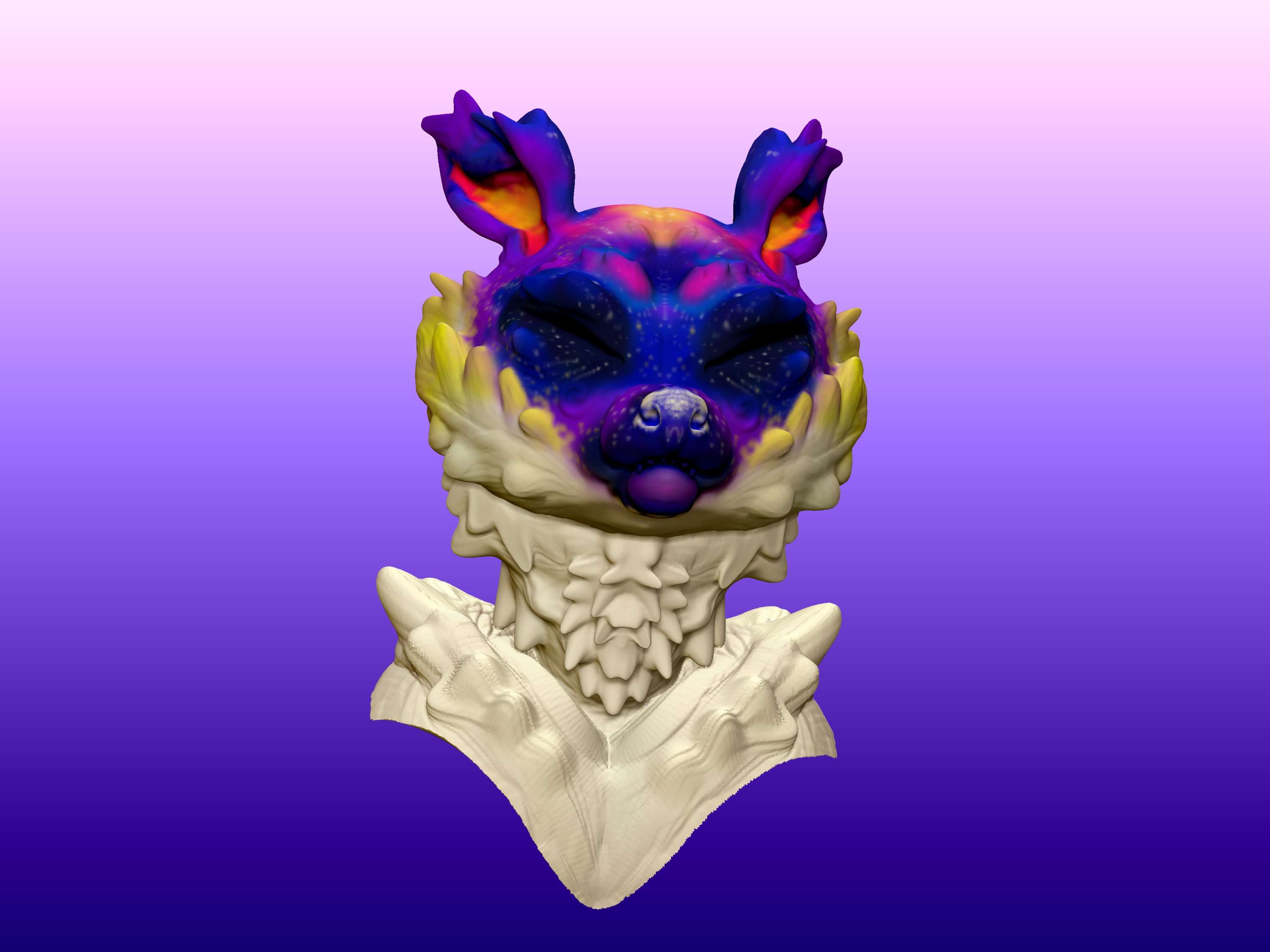 Creature Designs (3D Modelling) by Clara Bacou