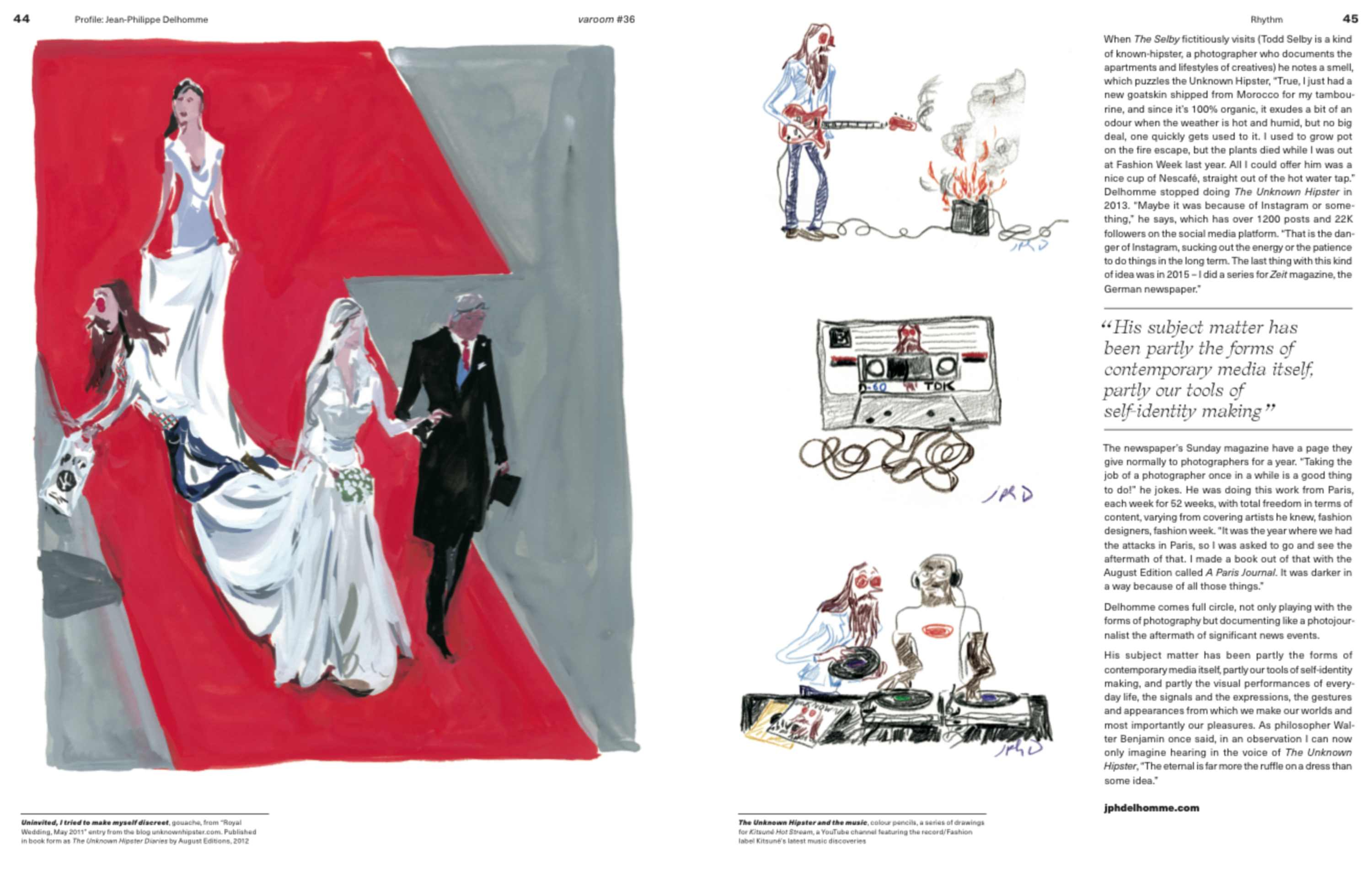 Varoom 36 the Rhythm issue by Association of Illustrators (AOI)