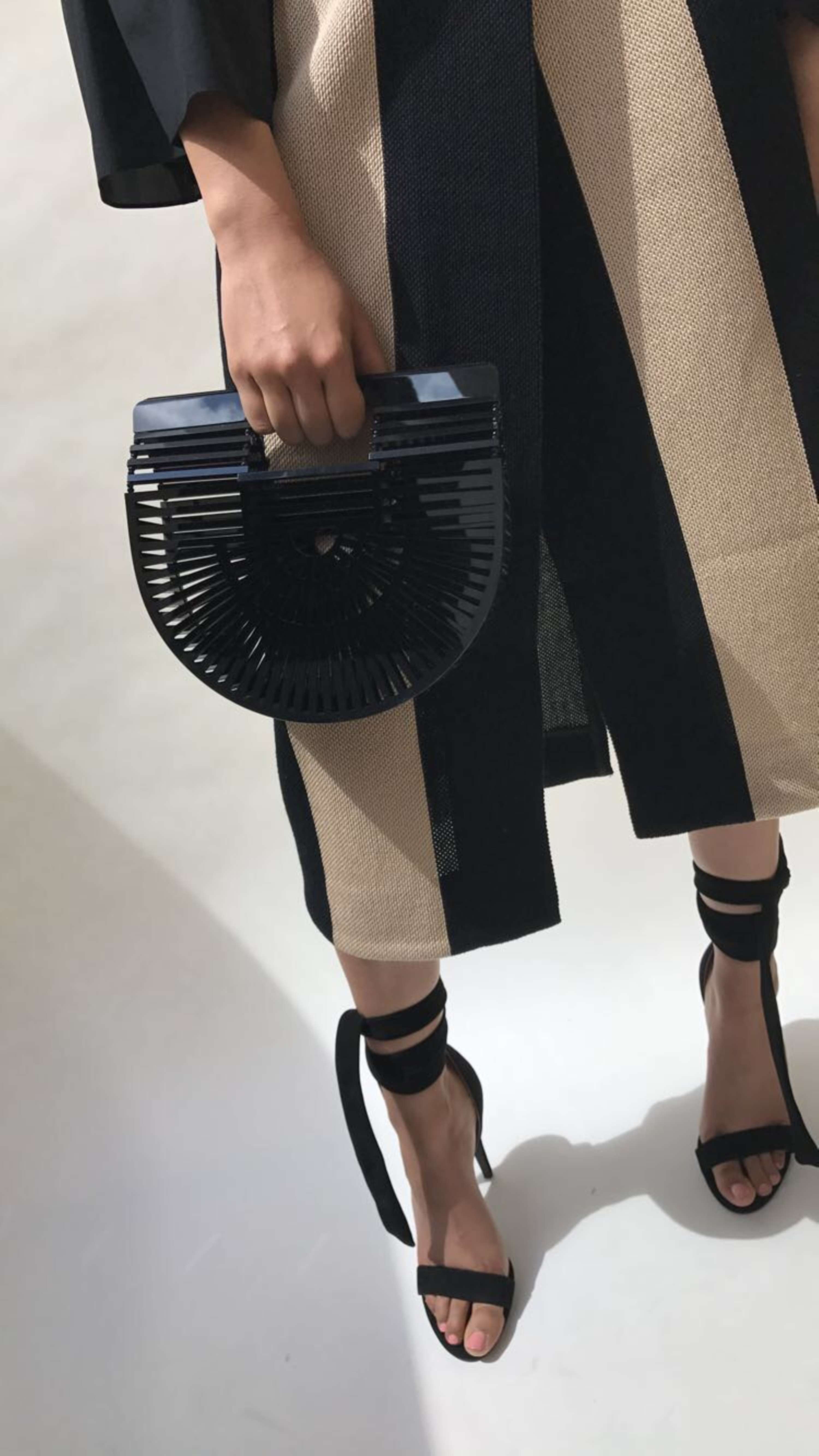 Threads styling editorial - Luxe Monochrome by Lucy Alston