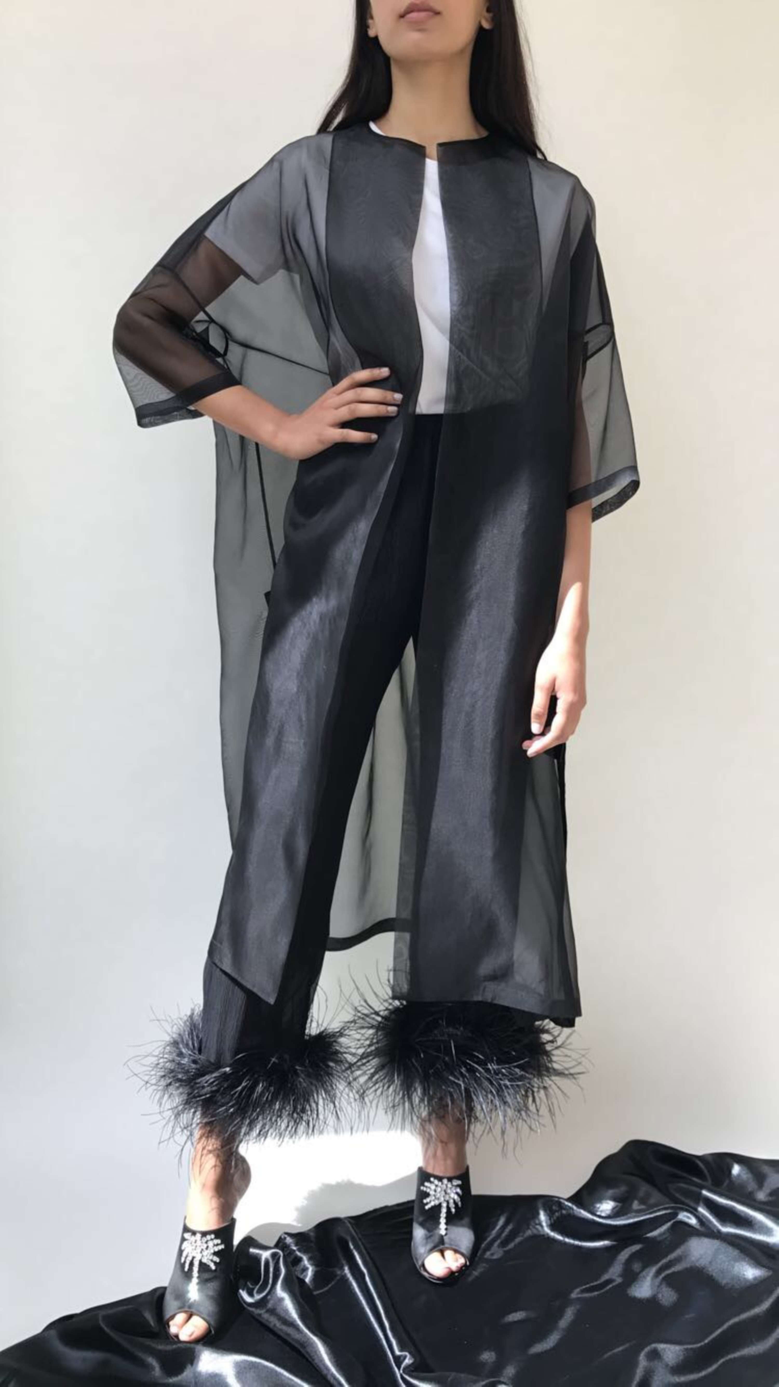 Threads styling editorial - Luxe Monochrome by Lucy Alston