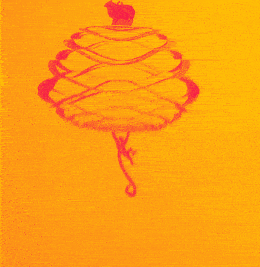 Bouncing New Year Greeting Card by Jamie Chow