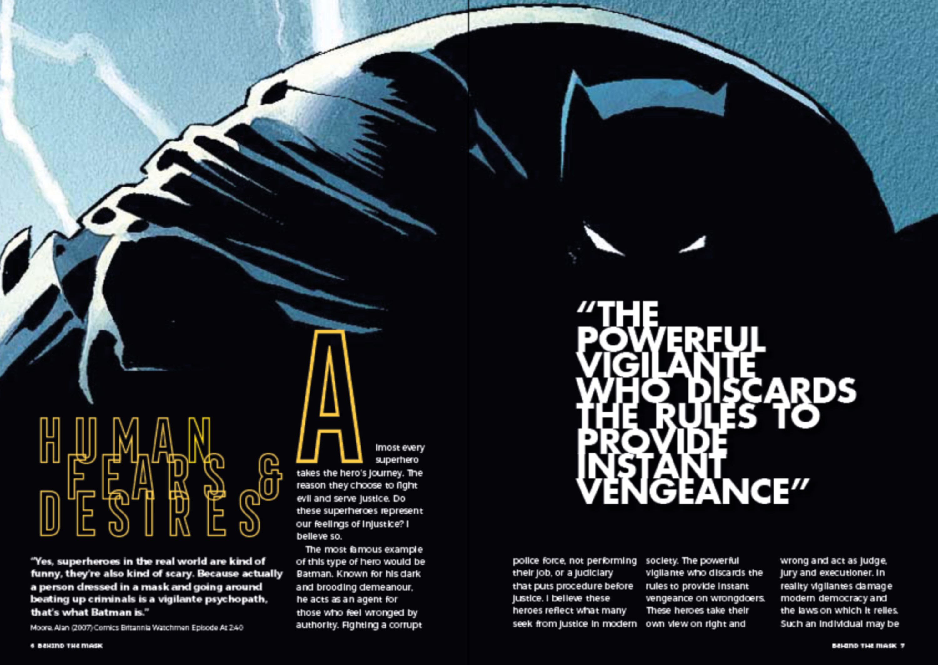 Behind The Mask - Editorial Project by Joshua Stammers