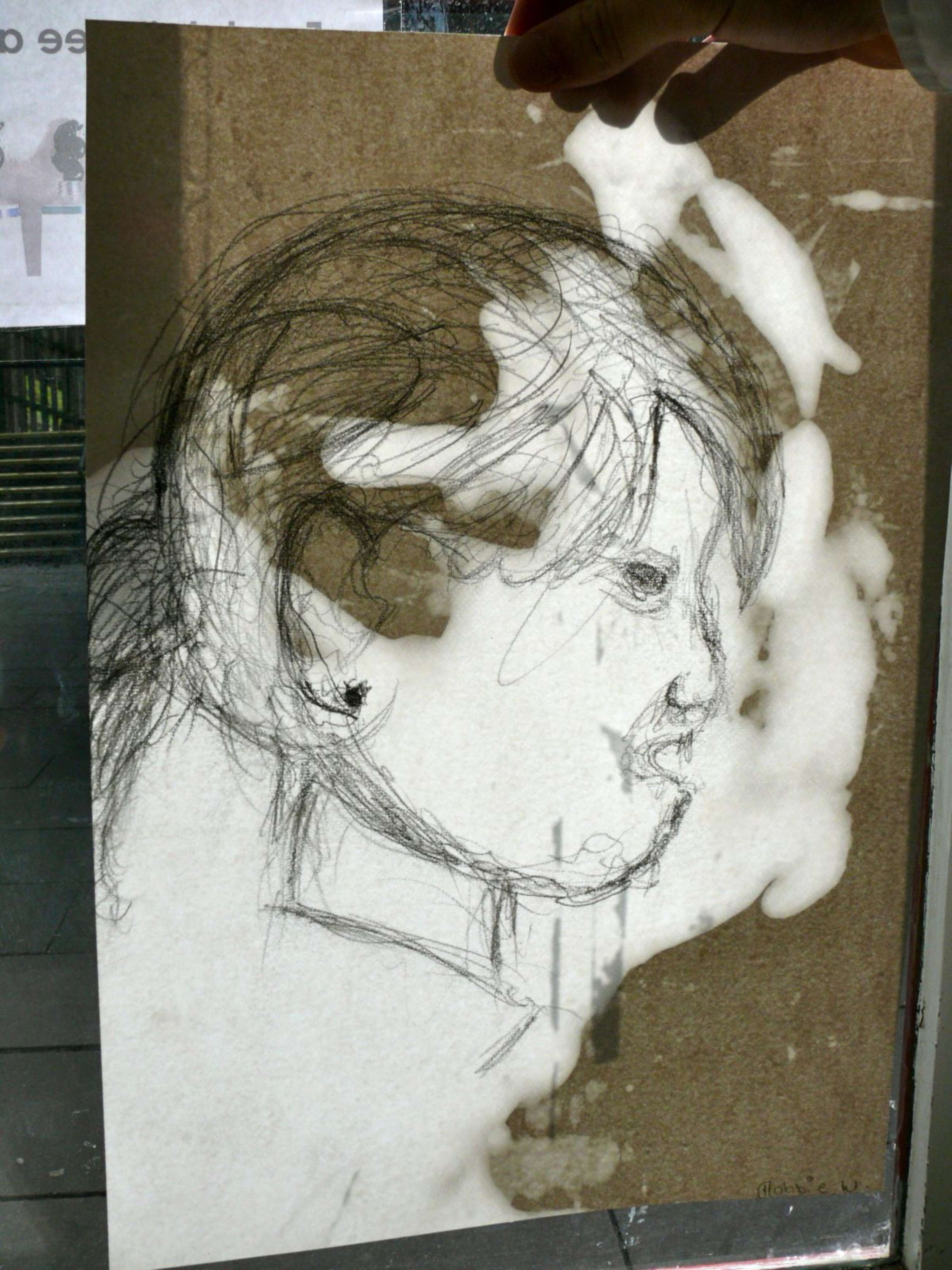 Graphite Silkscreen Prints and Research by Kevin McGarry