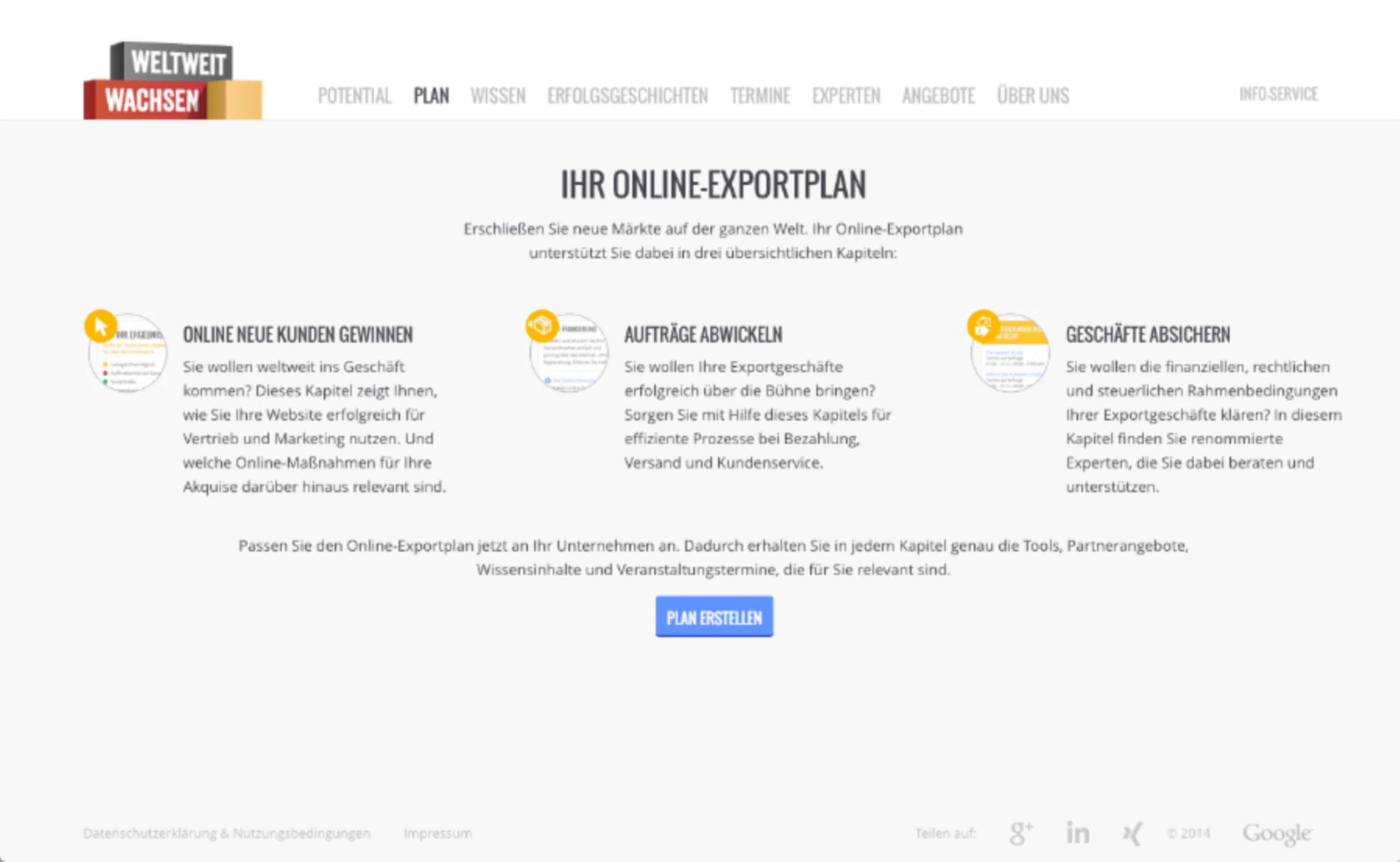 GOOGLE "Go Global"– Website by Jan Haase