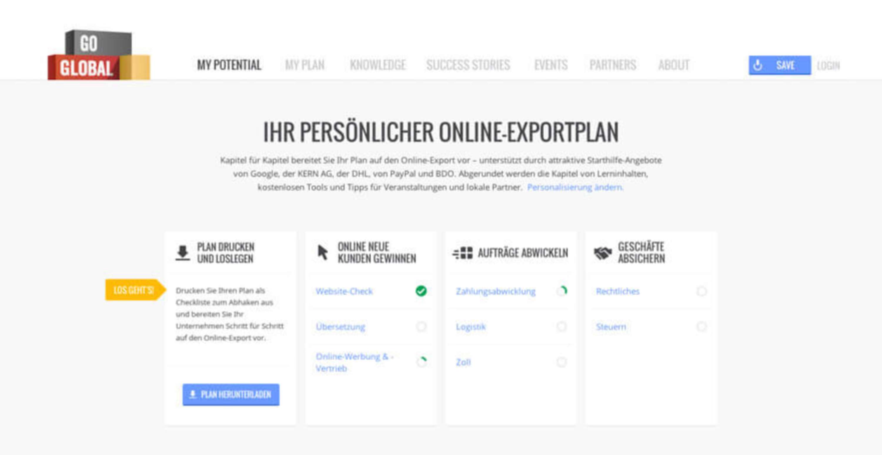 GOOGLE "Go Global"– Website by Jan Haase