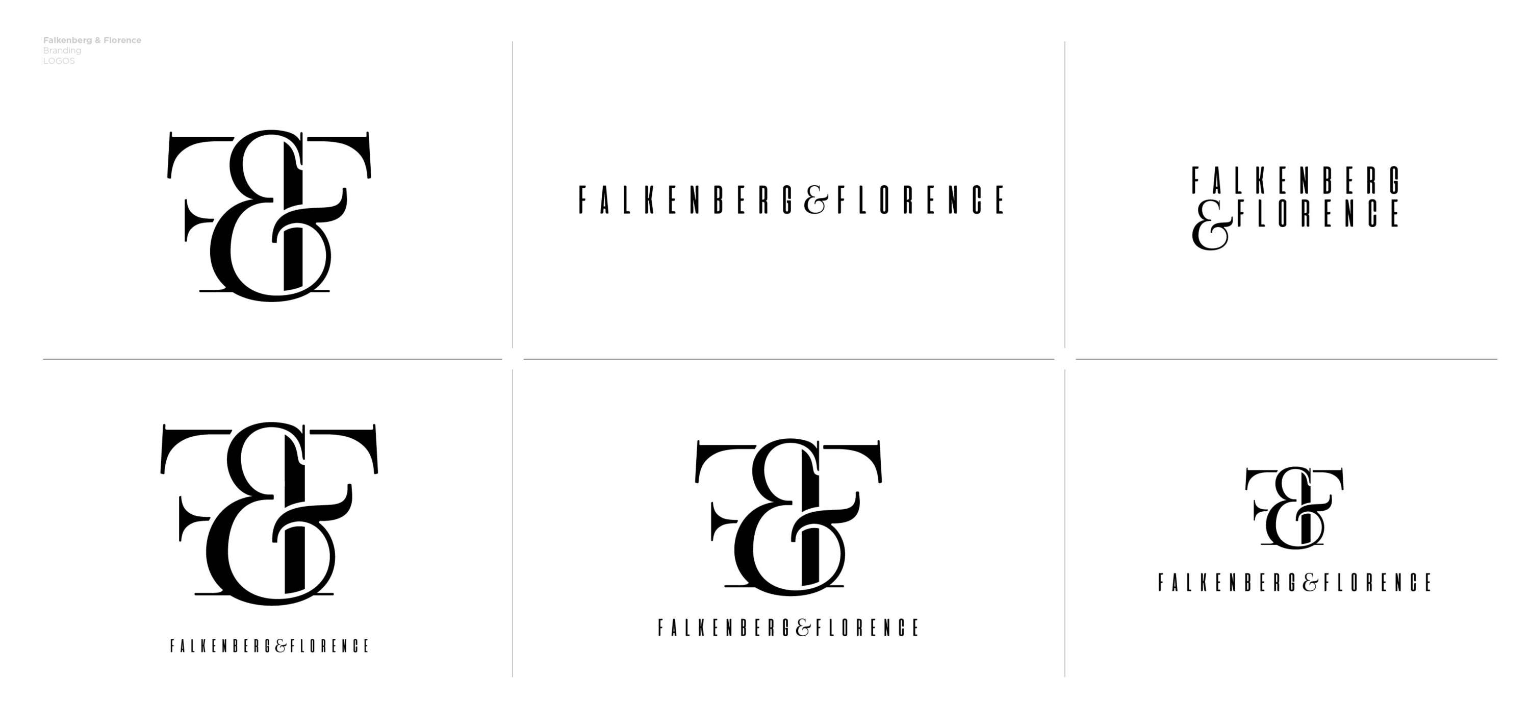 Falkenberg & Florence Branding by sofia Risler