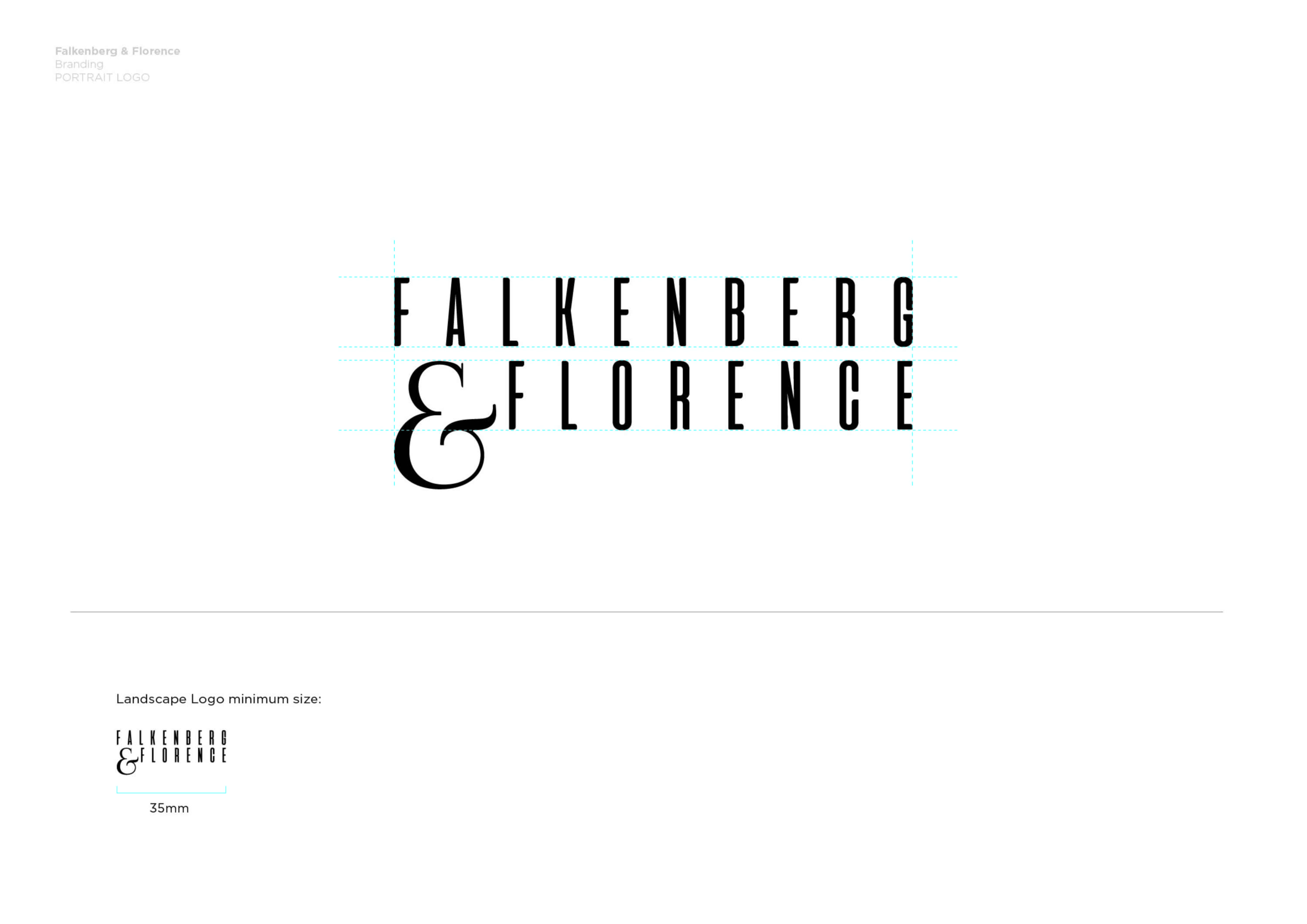 Falkenberg & Florence Branding by sofia Risler
