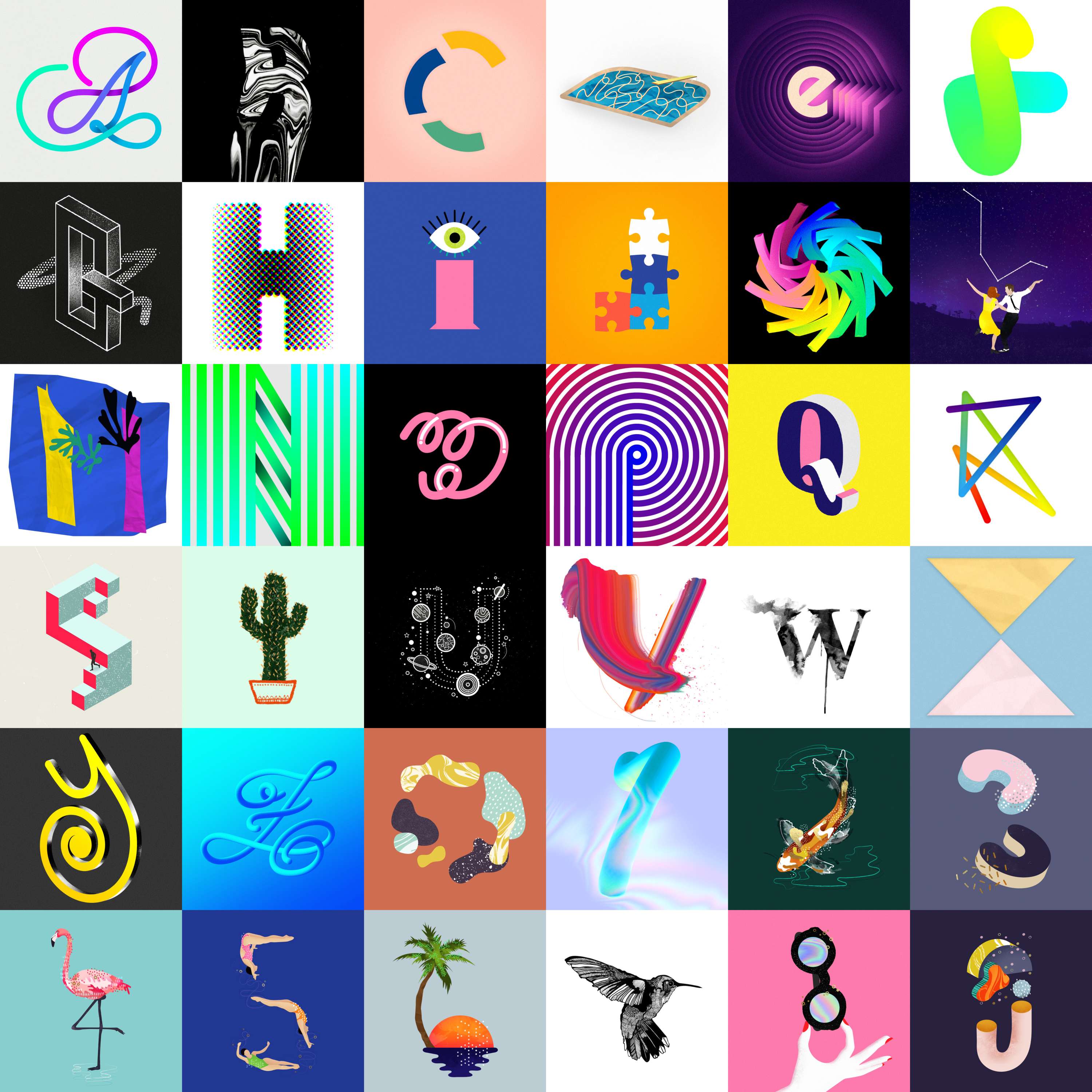 36 Days of Type by Kate Binns