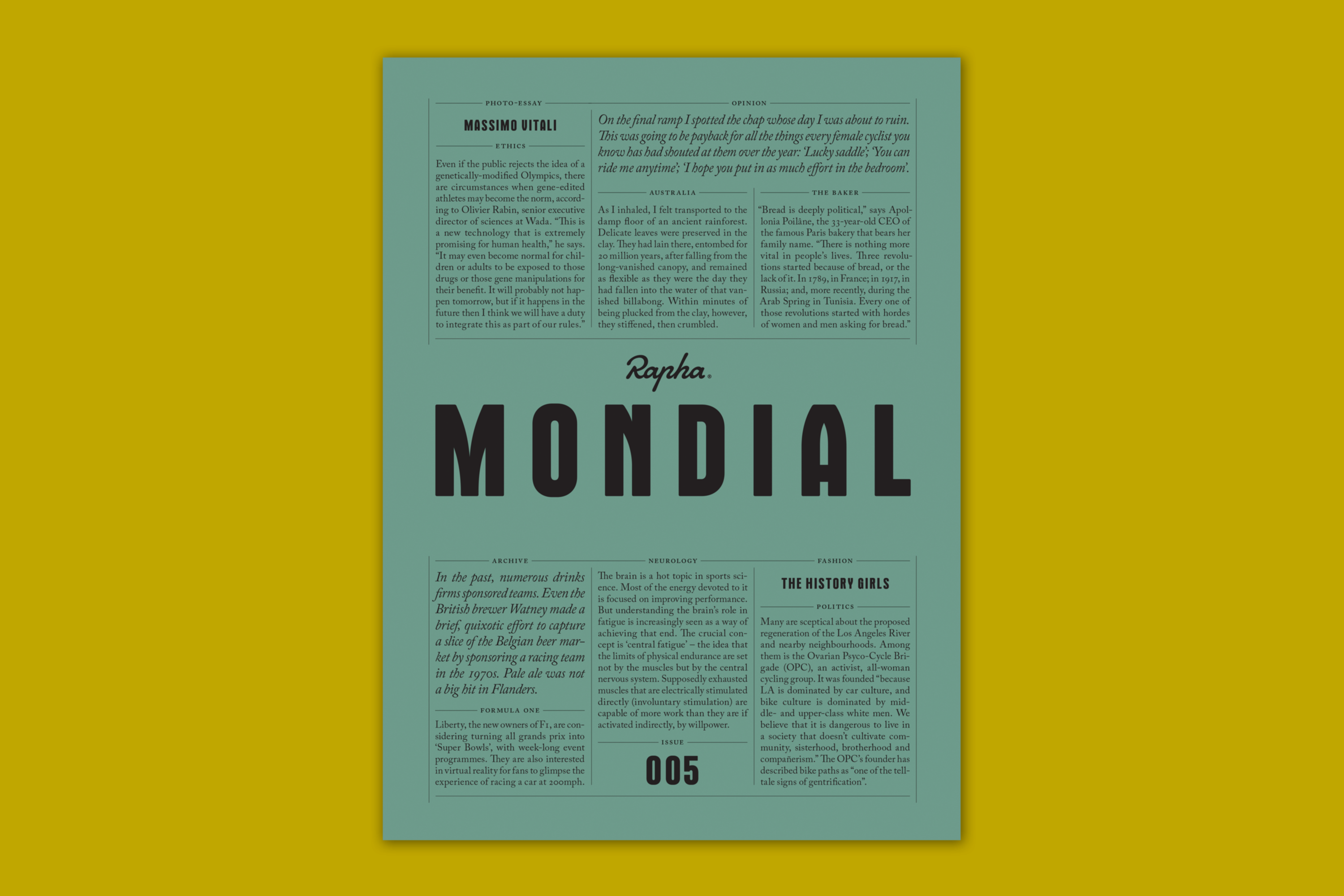 Rapha - Mondial by Ben Fraser