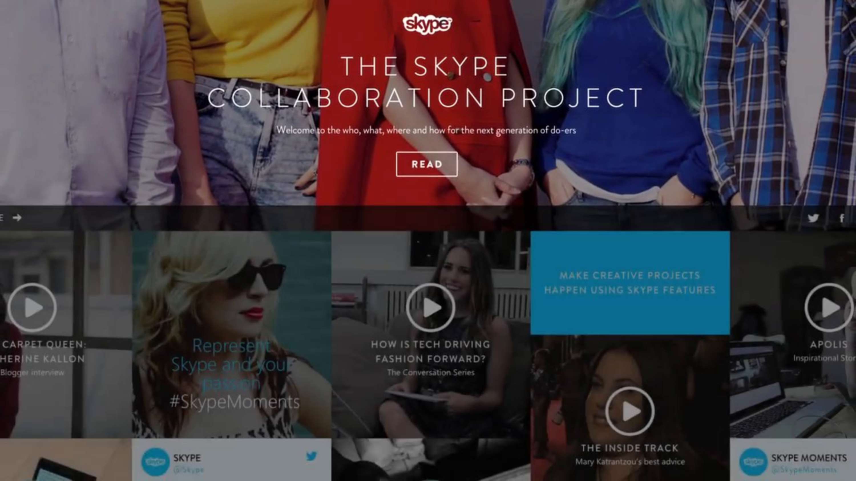 The Skype Collaboration Project by Pat McNulty