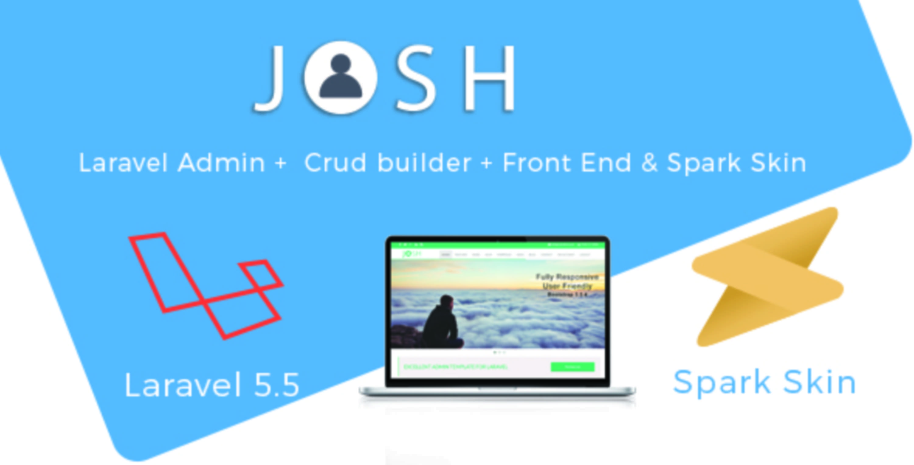 Laravel 5.5 CRUD UI Admin Template - JOSH by Alia Khan