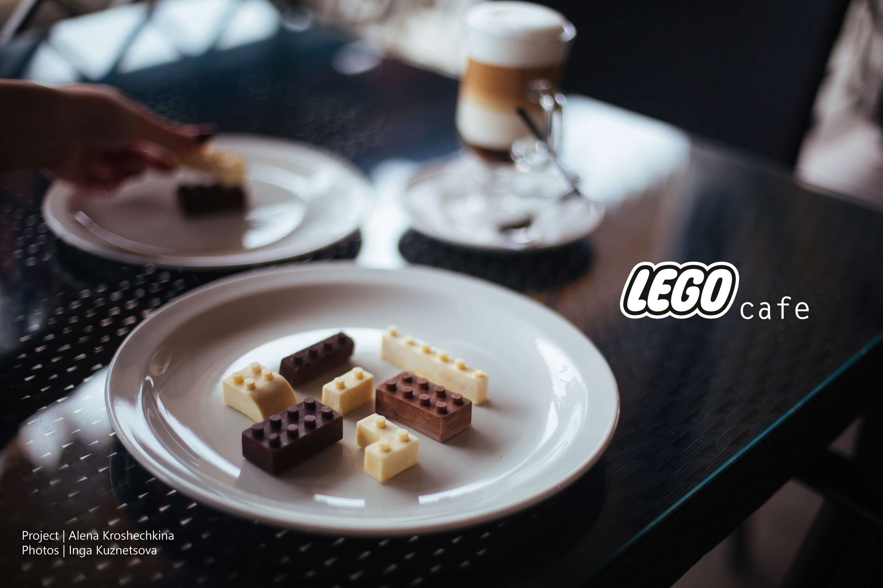 LEGO Cafe by Alena Kroshechkina