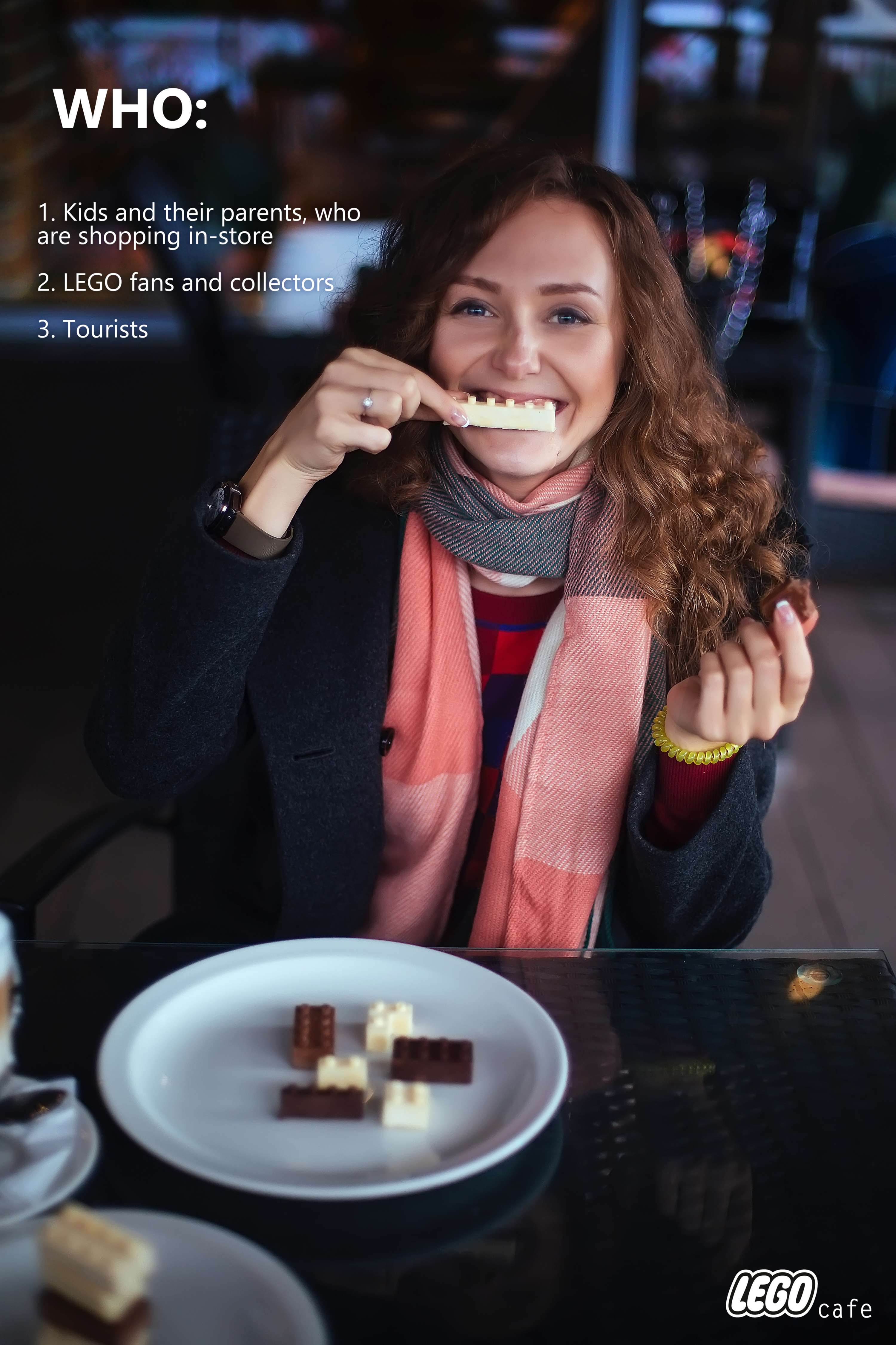 LEGO Cafe by Alena Kroshechkina