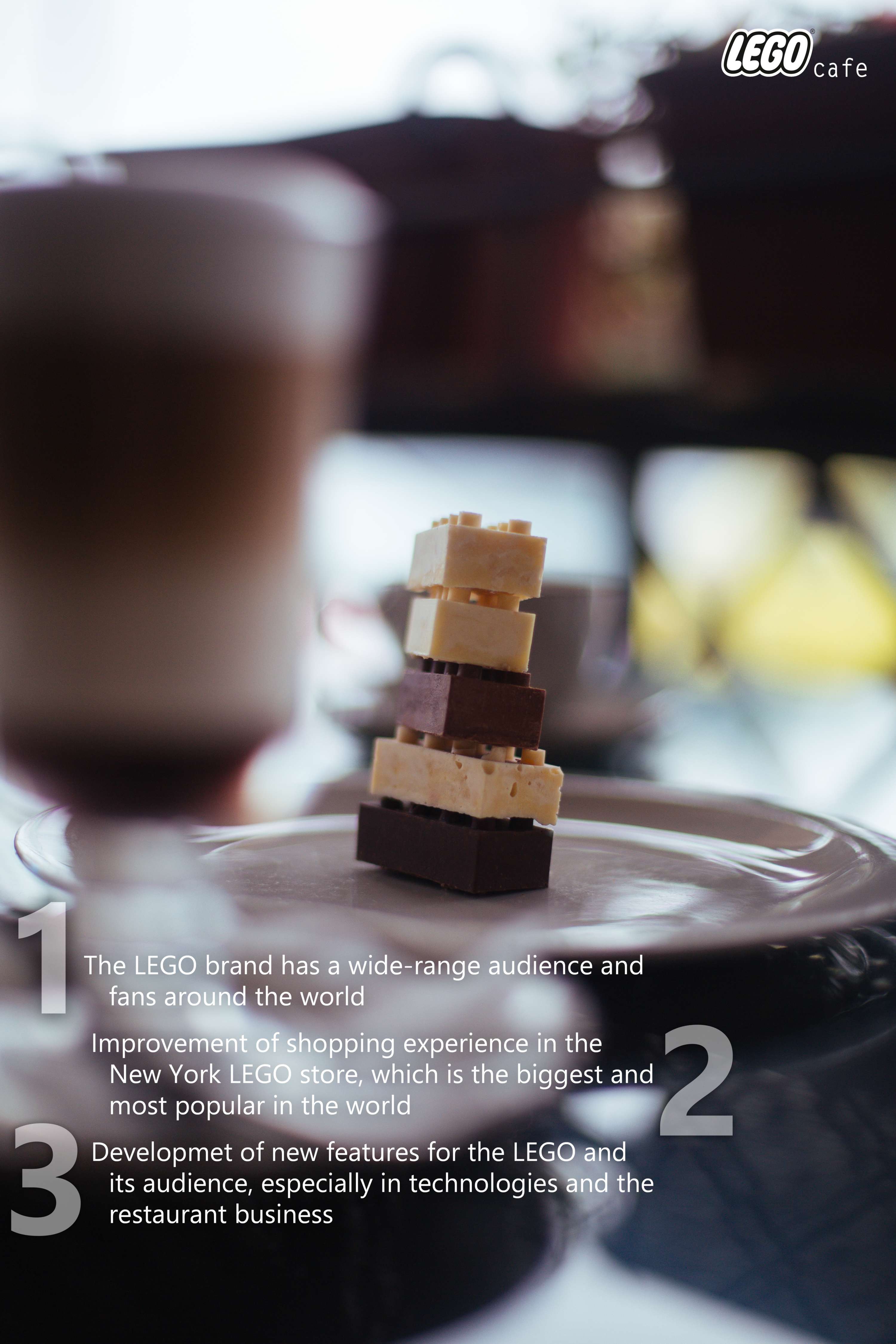 LEGO Cafe by Alena Kroshechkina