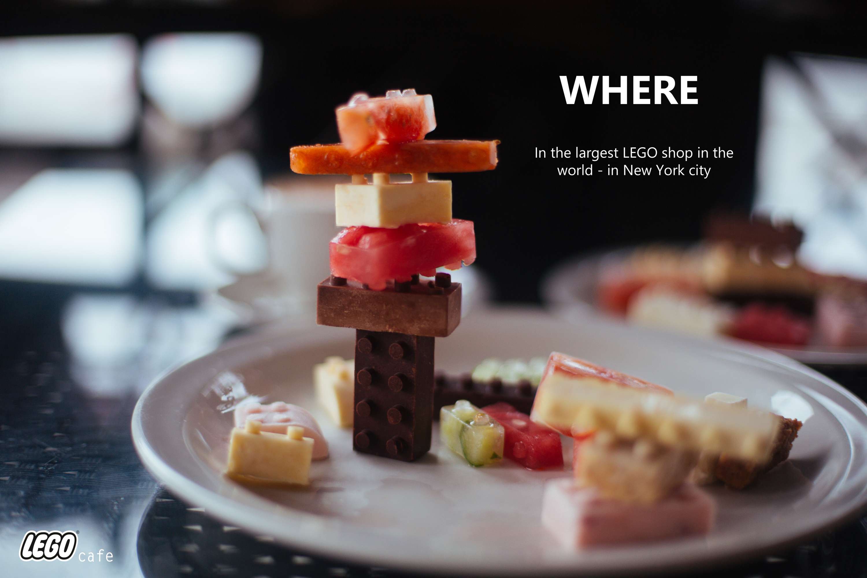 LEGO Cafe by Alena Kroshechkina