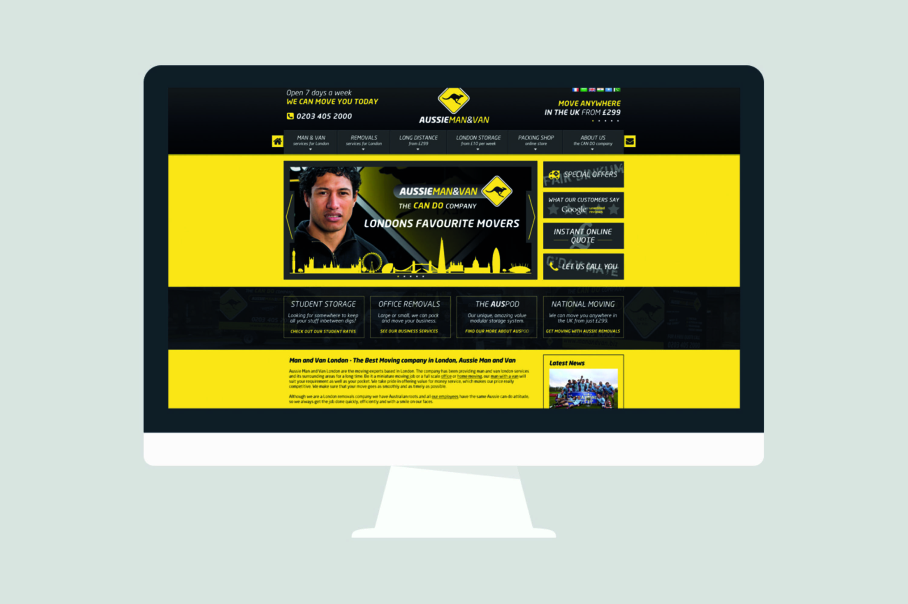 Aussie Man & Van Branding and Collateral by Sam Cranwell