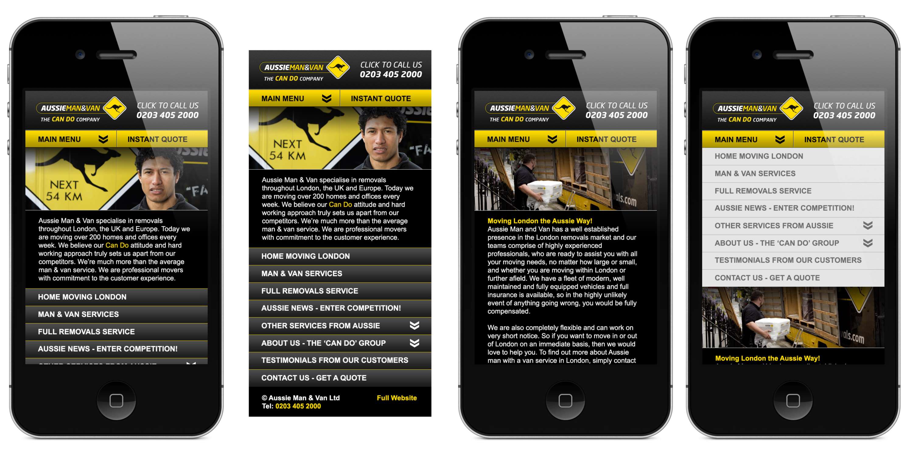 Aussie Man & Van Branding and Collateral by Sam Cranwell