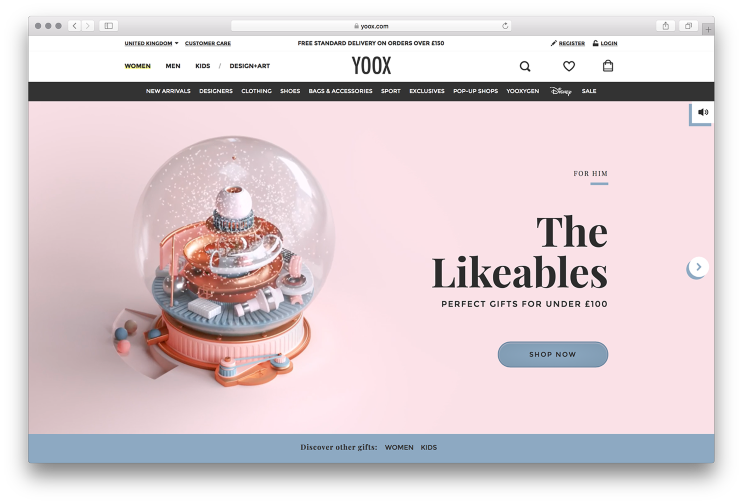 Yoox: Make a Wish by JVG Studio