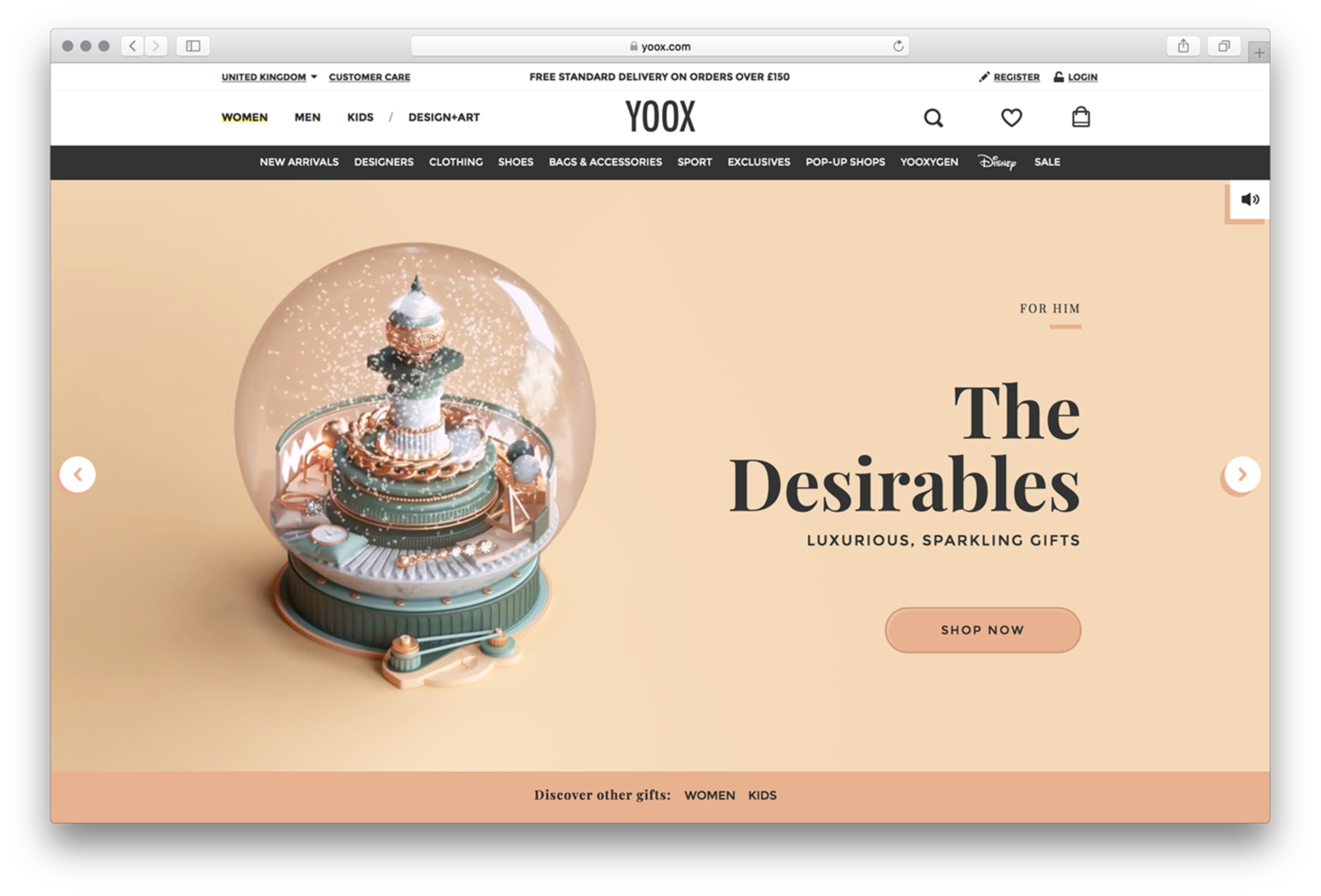 Yoox: Make a Wish by JVG Studio