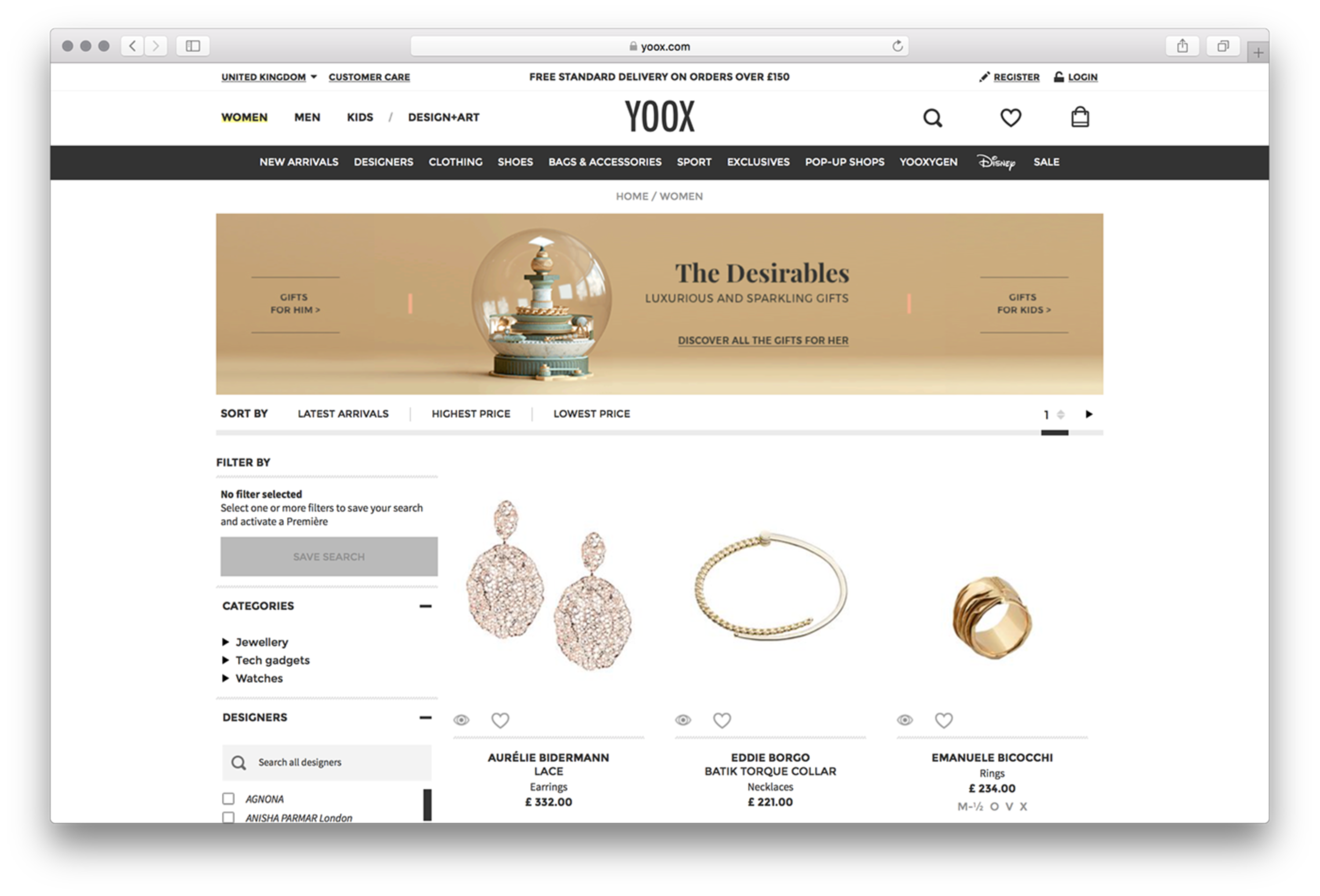 Yoox: Make a Wish by JVG Studio