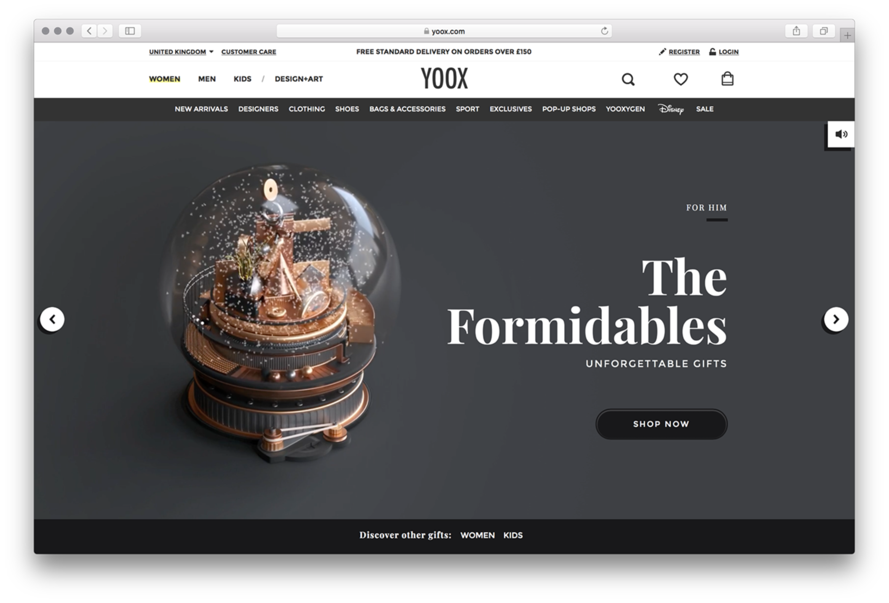 Yoox: Make a Wish by JVG Studio