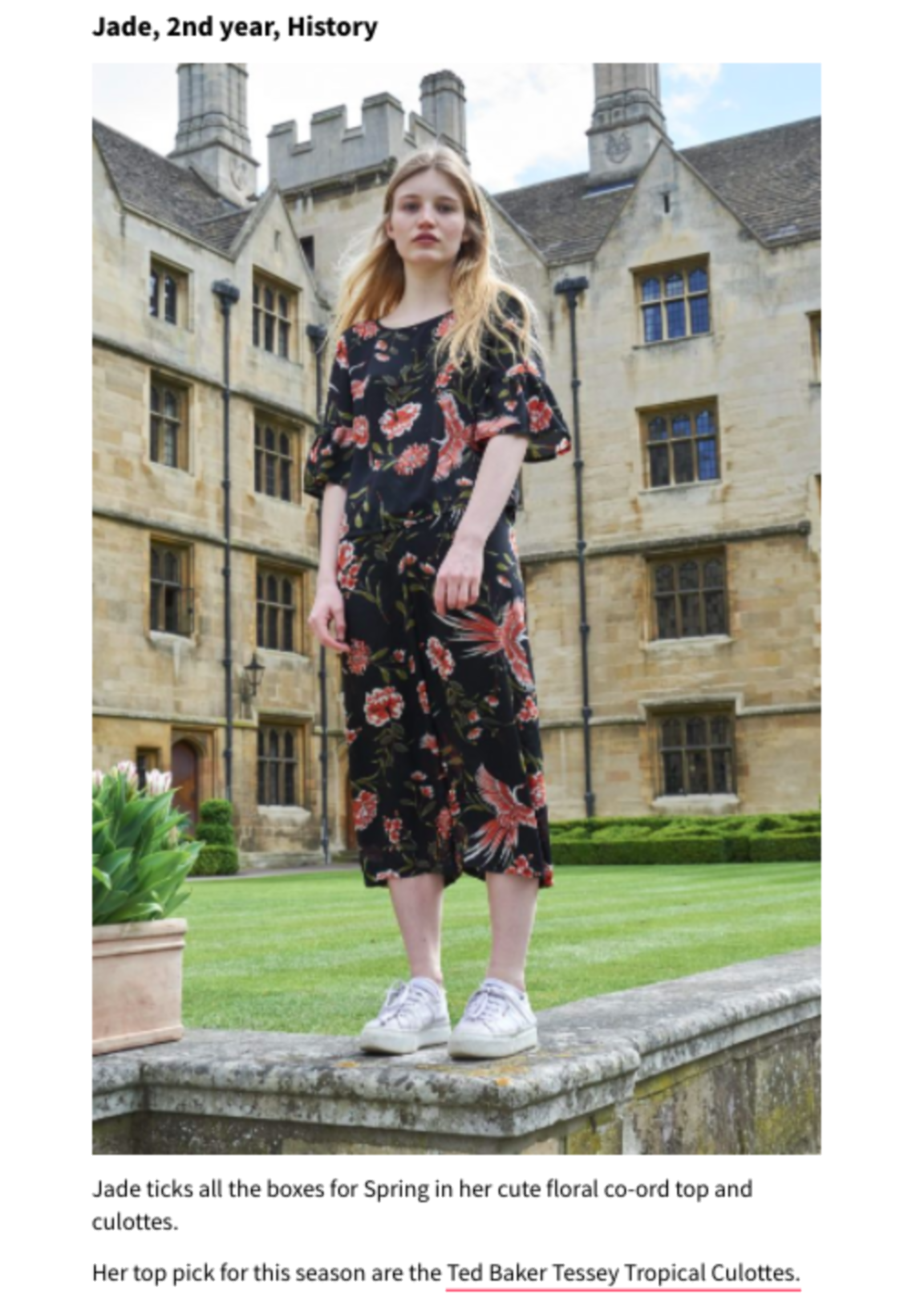 ASOS | Best Dressed by Oriel Irvine - Wells