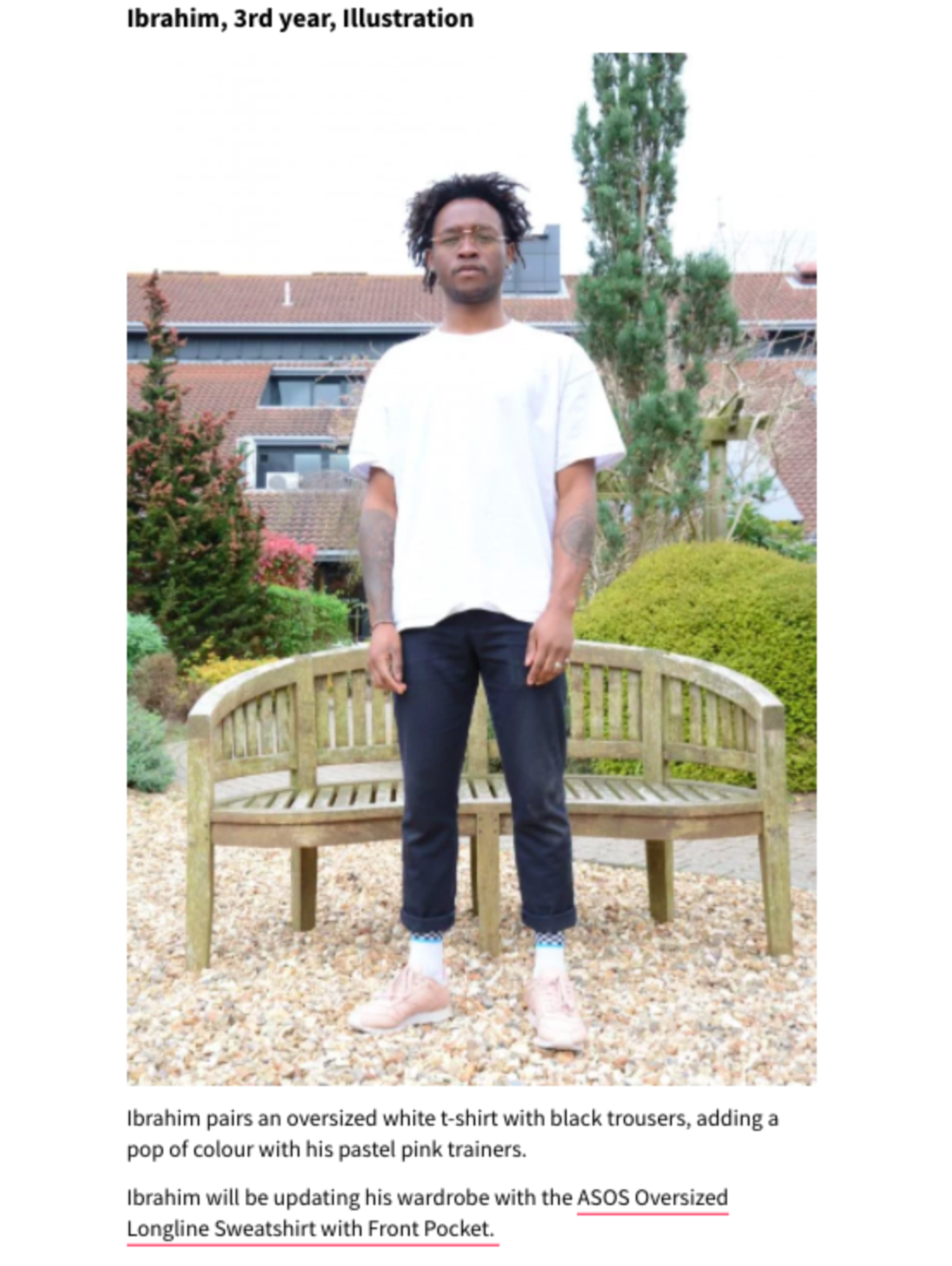 ASOS | Best Dressed by Oriel Irvine - Wells