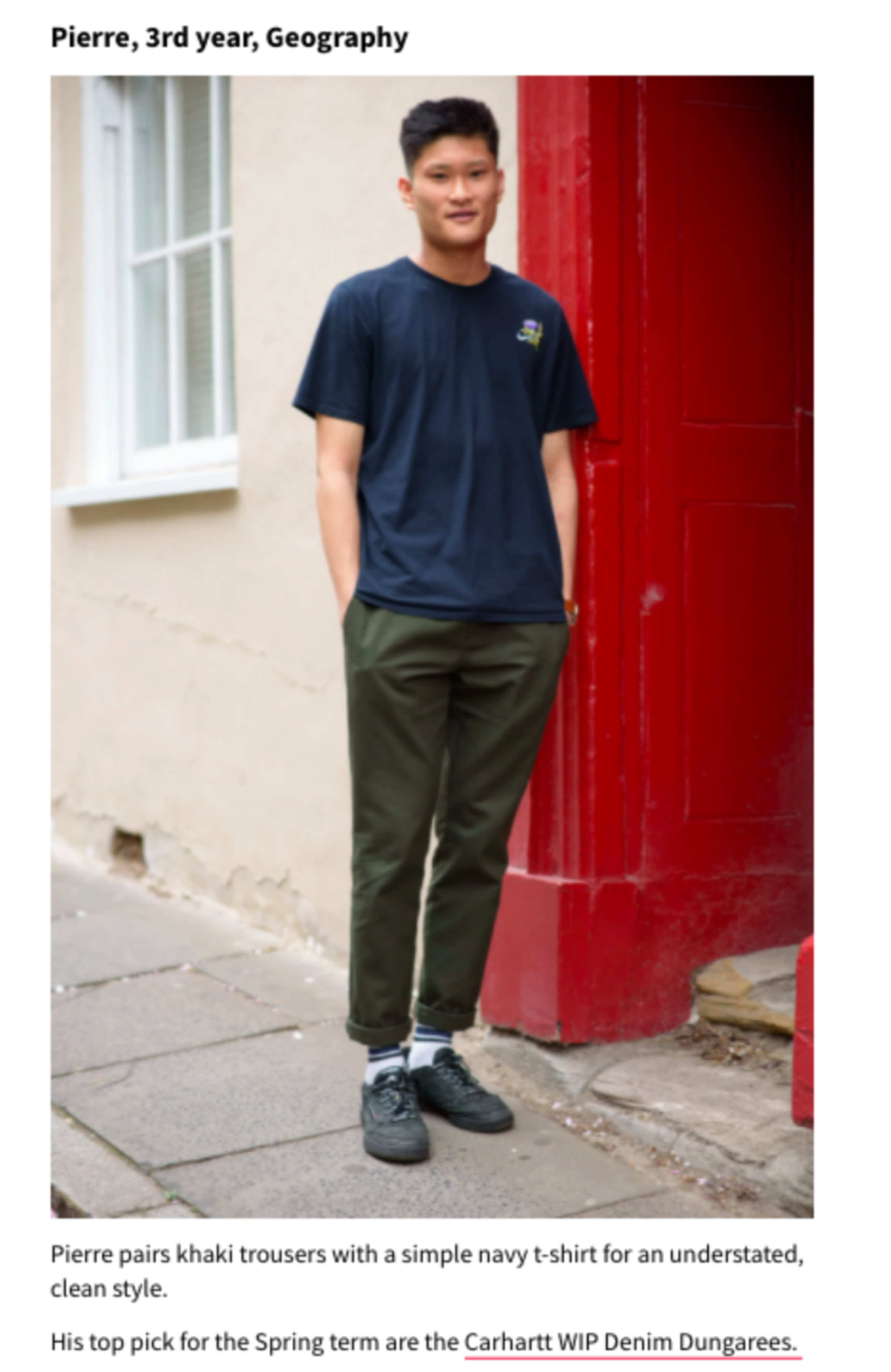 ASOS | Best Dressed by Oriel Irvine - Wells