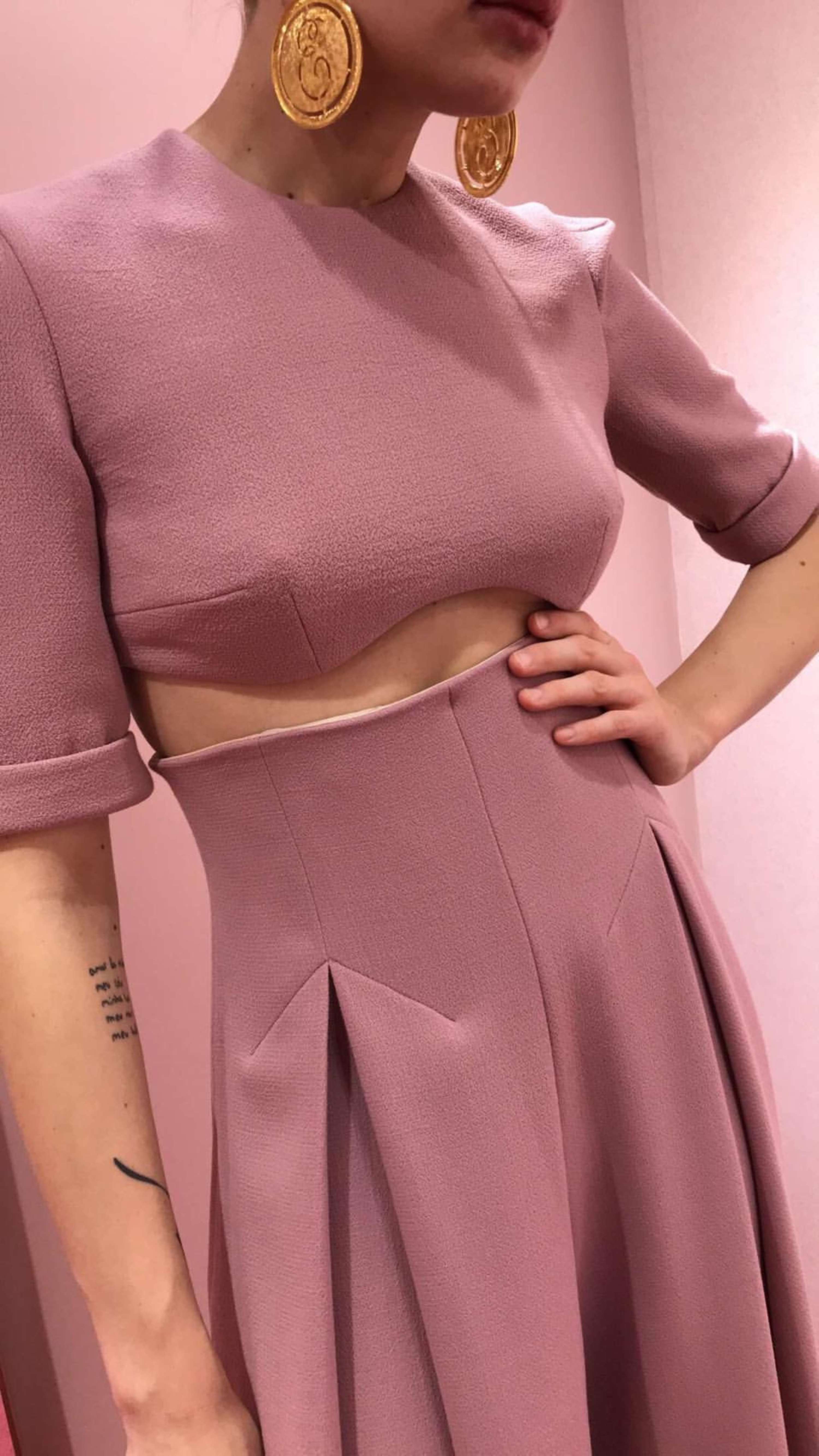 Emilia Wickstead AW17 - Instore style story for Threads Styling by Lucy Alston