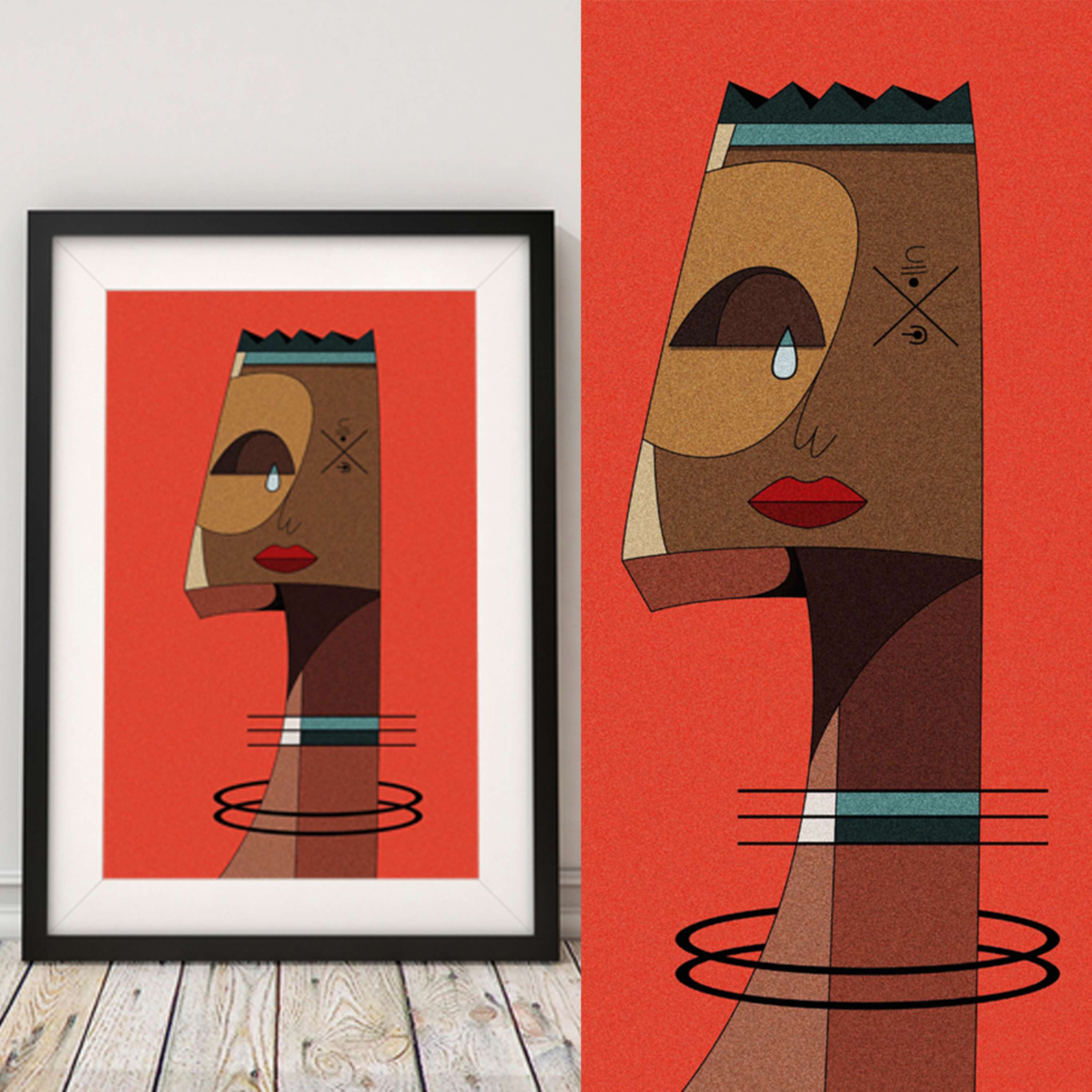 A curated platform for Black Art by Alice Gbelia
