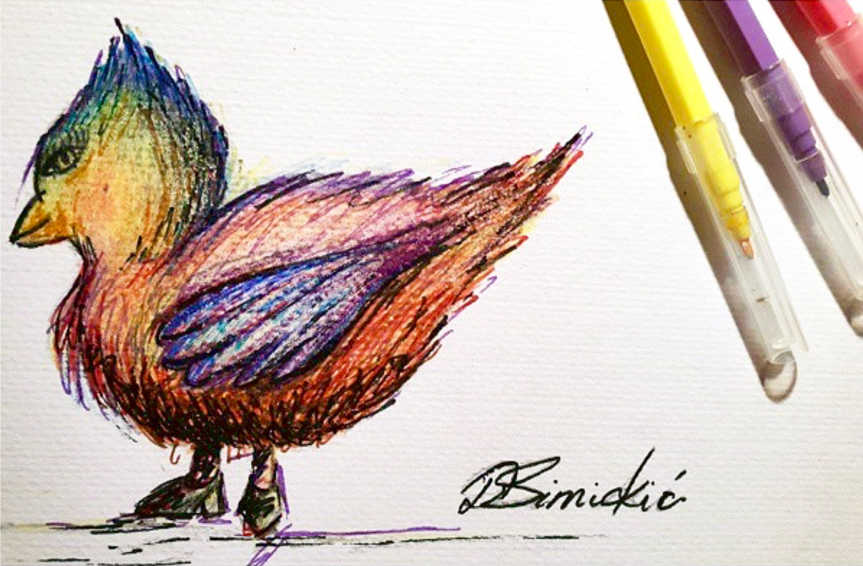 Drawing by Danijela Simikic