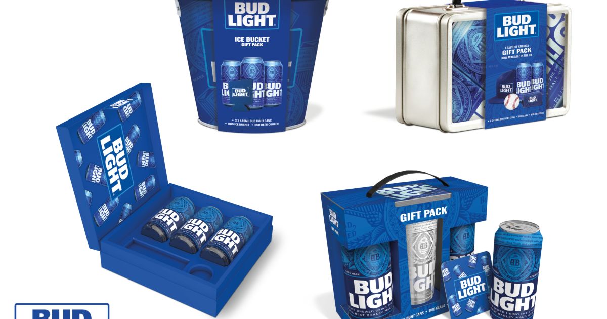 Bud Light Gift Pack Design The Dots