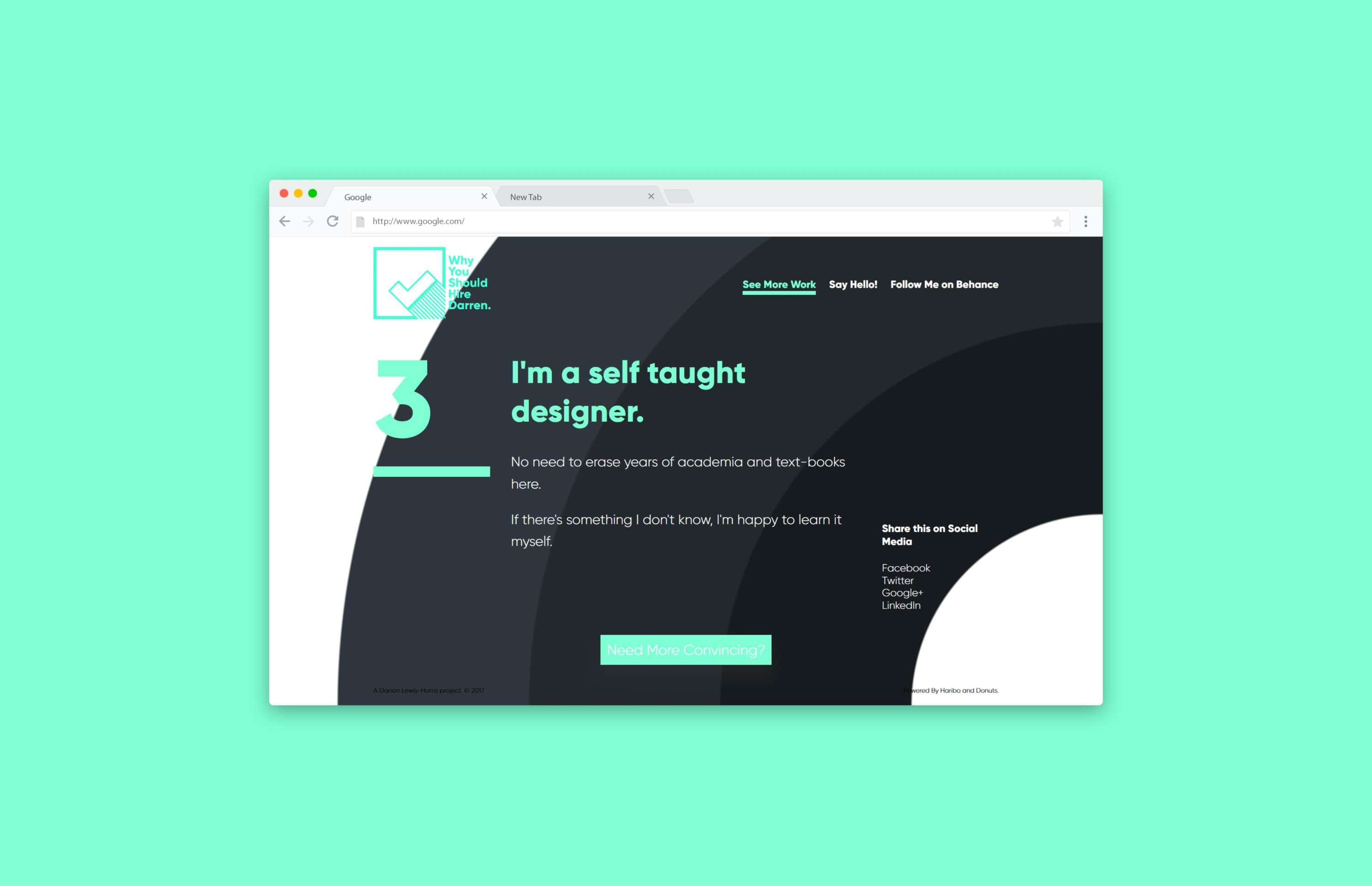Why You Should Hire Darren by Darren Lewis-Harris