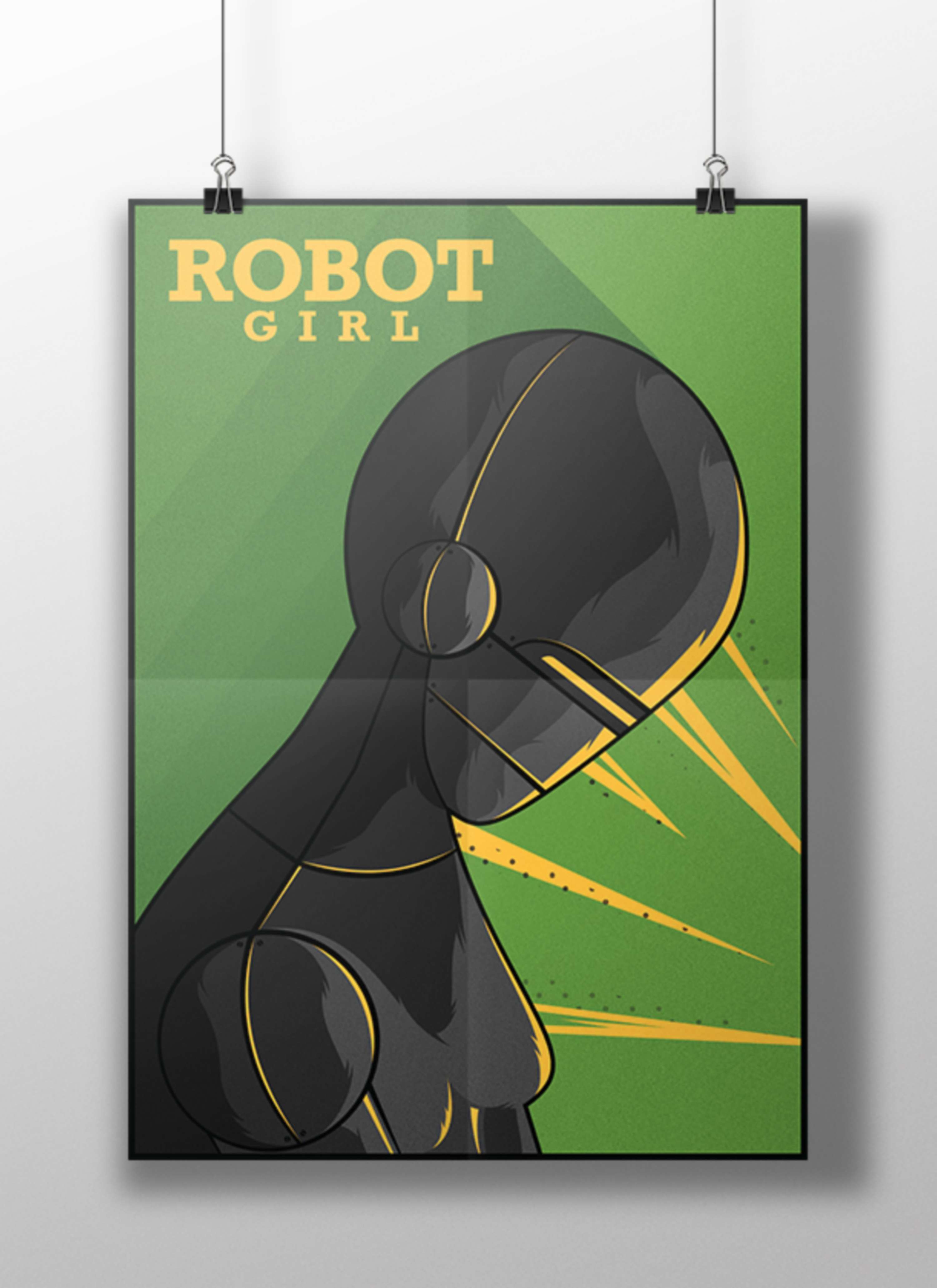 Robot Girl - Personal Project by Miroslav Mavrodiev