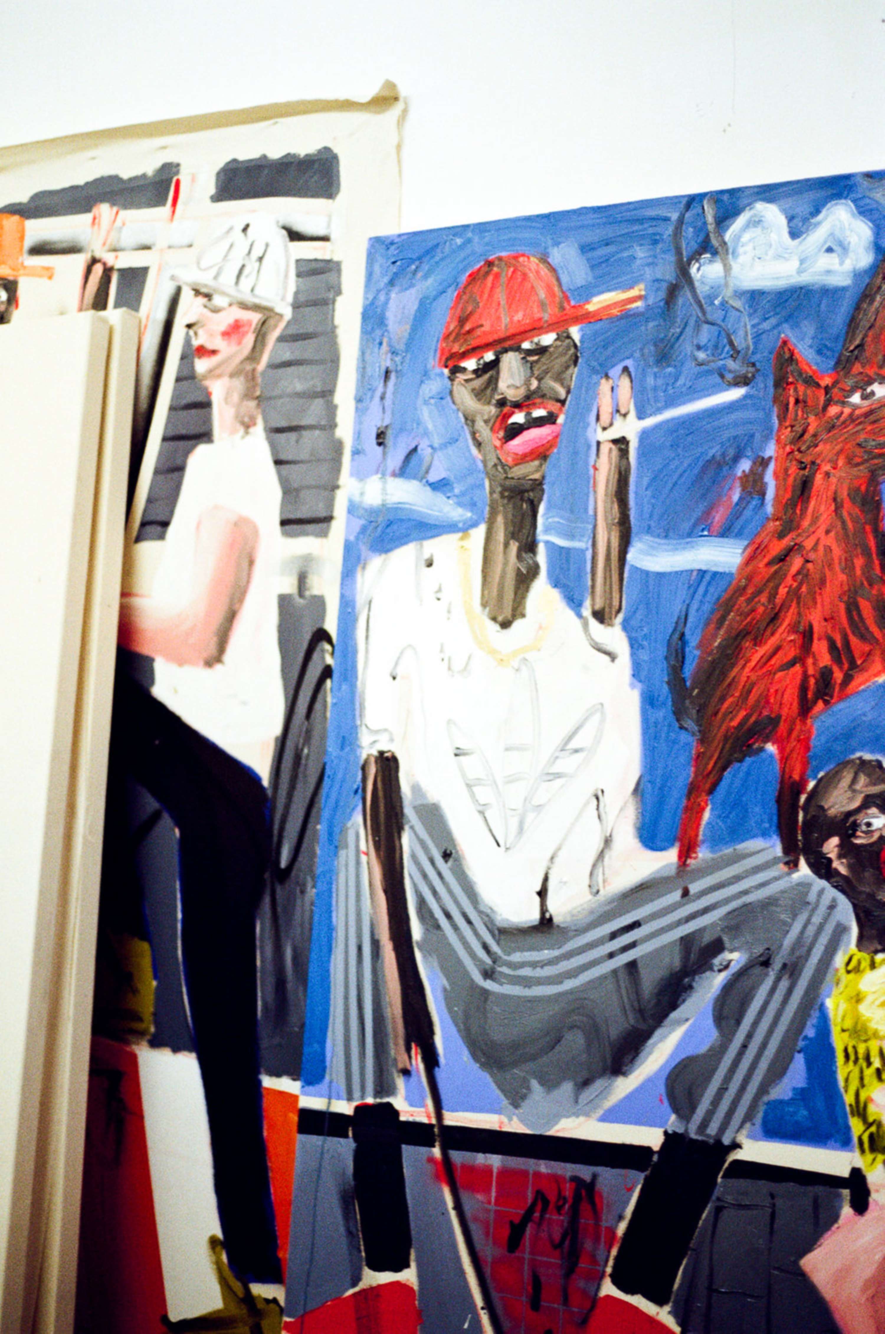 Art Direction for Dateagleart Studio Visits by Carla Benzing