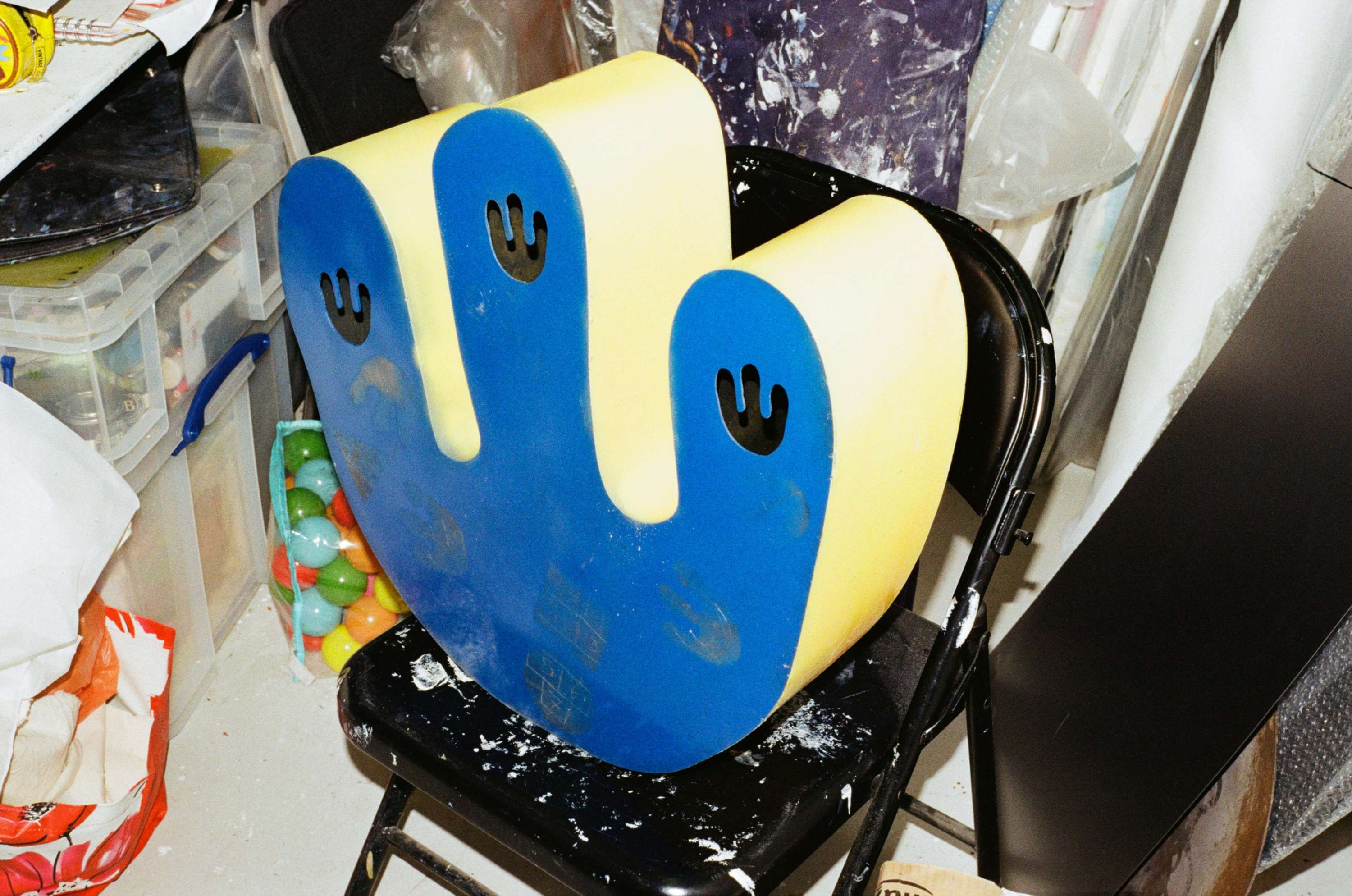Art Direction for Dateagleart Studio Visits by Carla Benzing