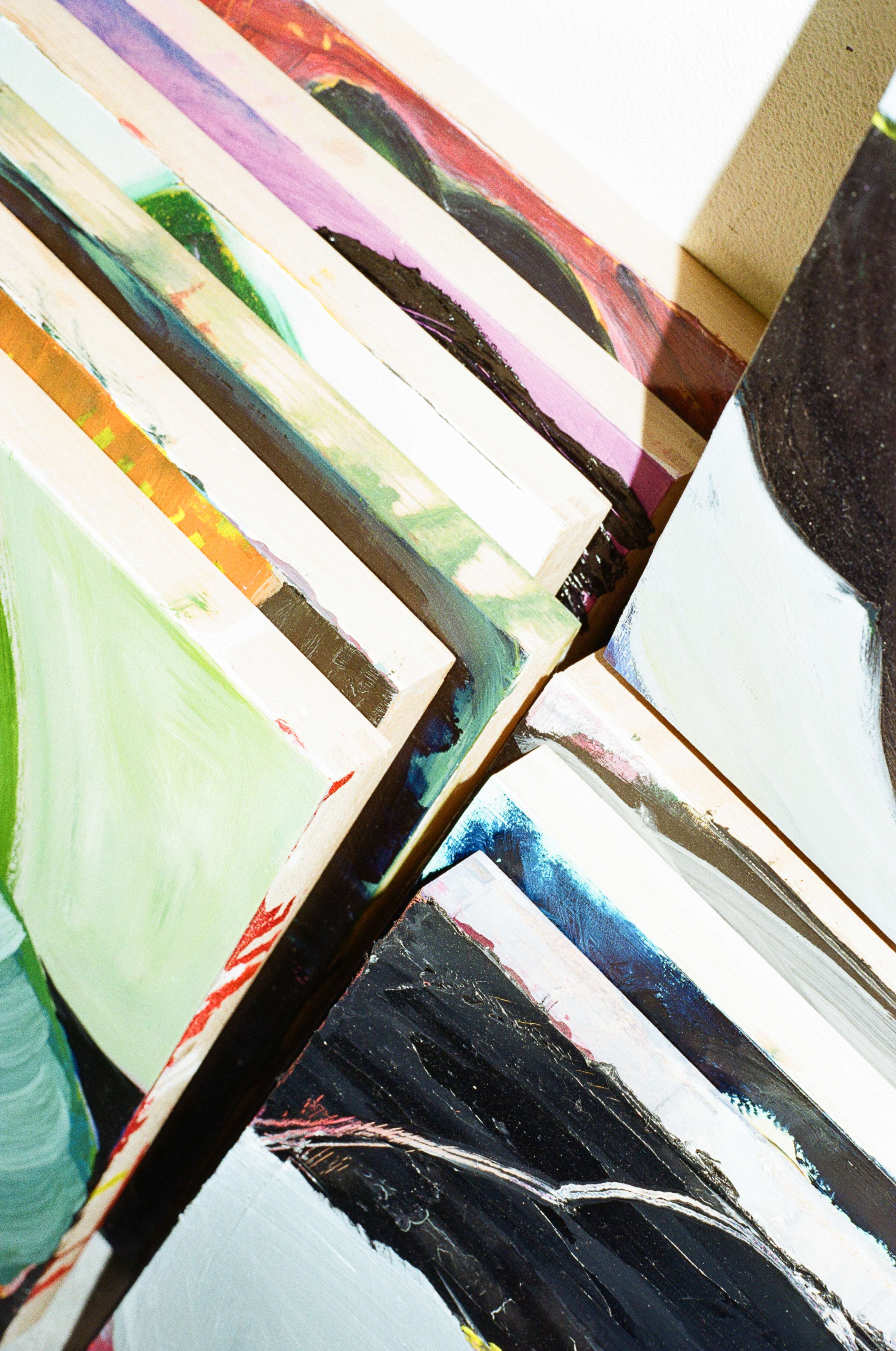Art Direction for Dateagleart Studio Visits by Carla Benzing
