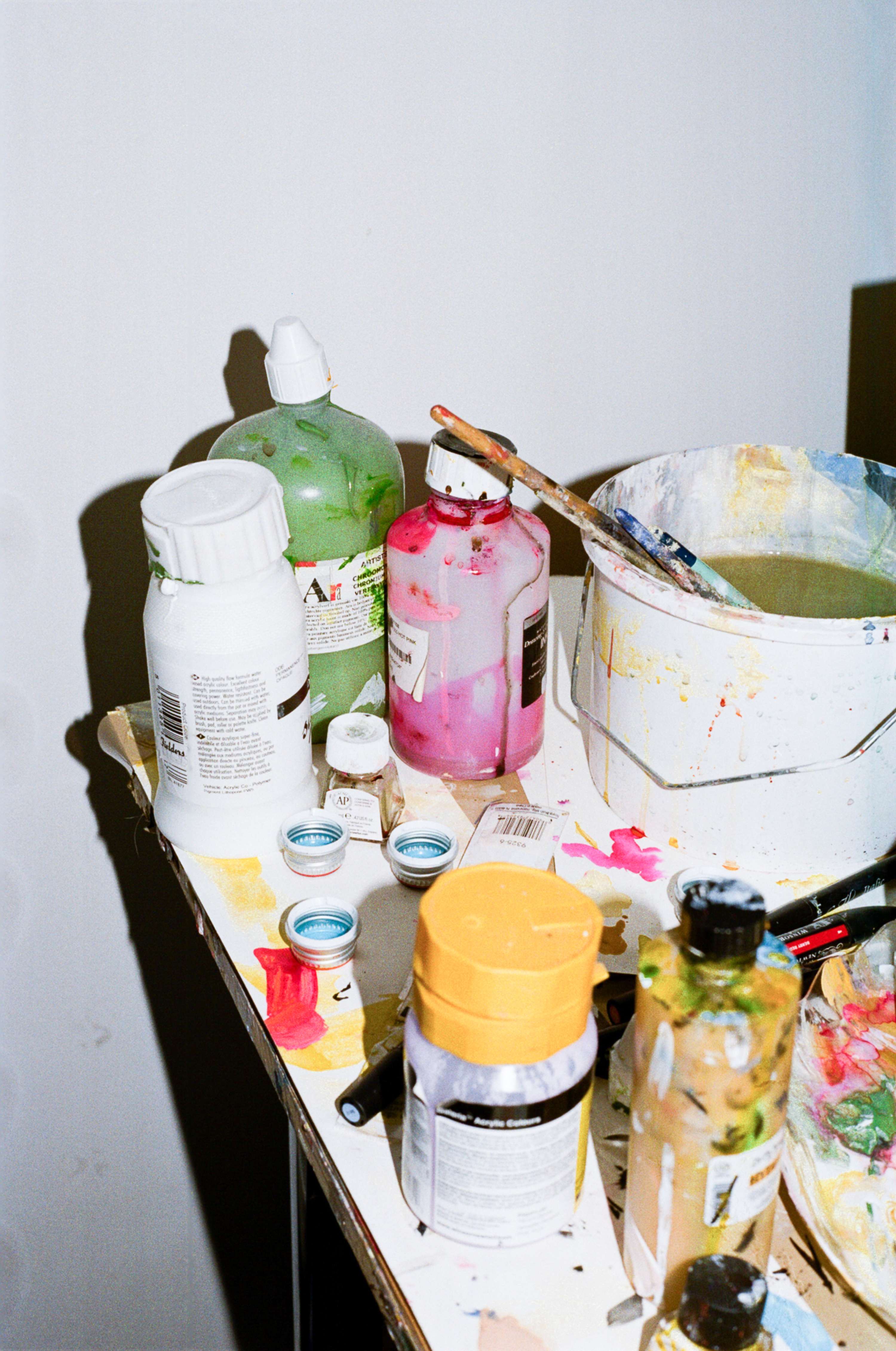 Art Direction for Dateagleart Studio Visits by Carla Benzing