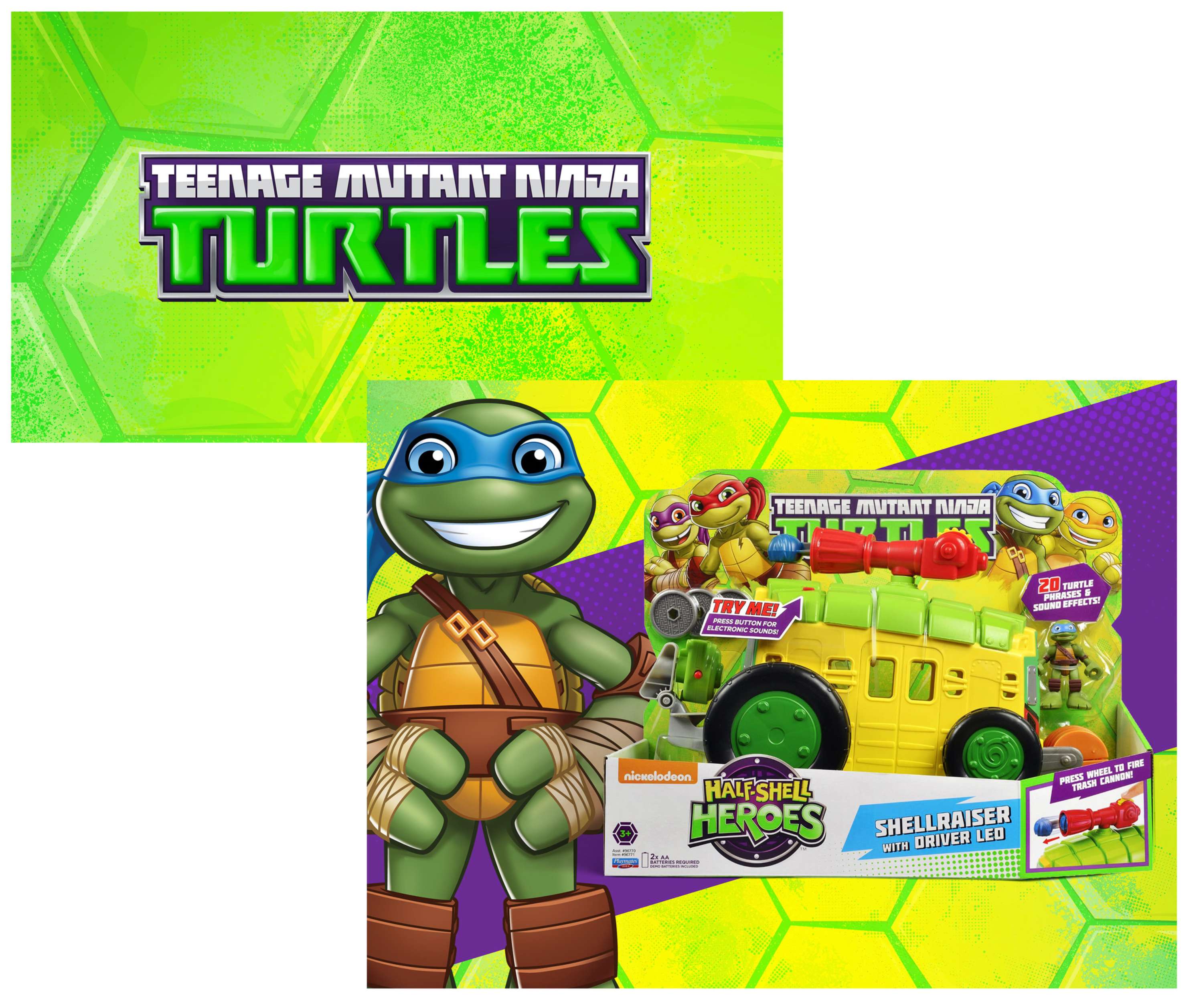 Nickelodeon - Half-Shell Heroes Branding / Packaging by Jake Richards