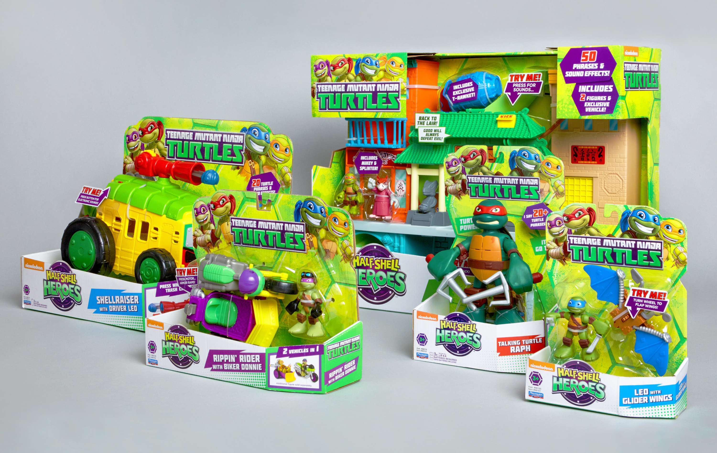 Nickelodeon - Half-Shell Heroes Branding / Packaging by Jake Richards