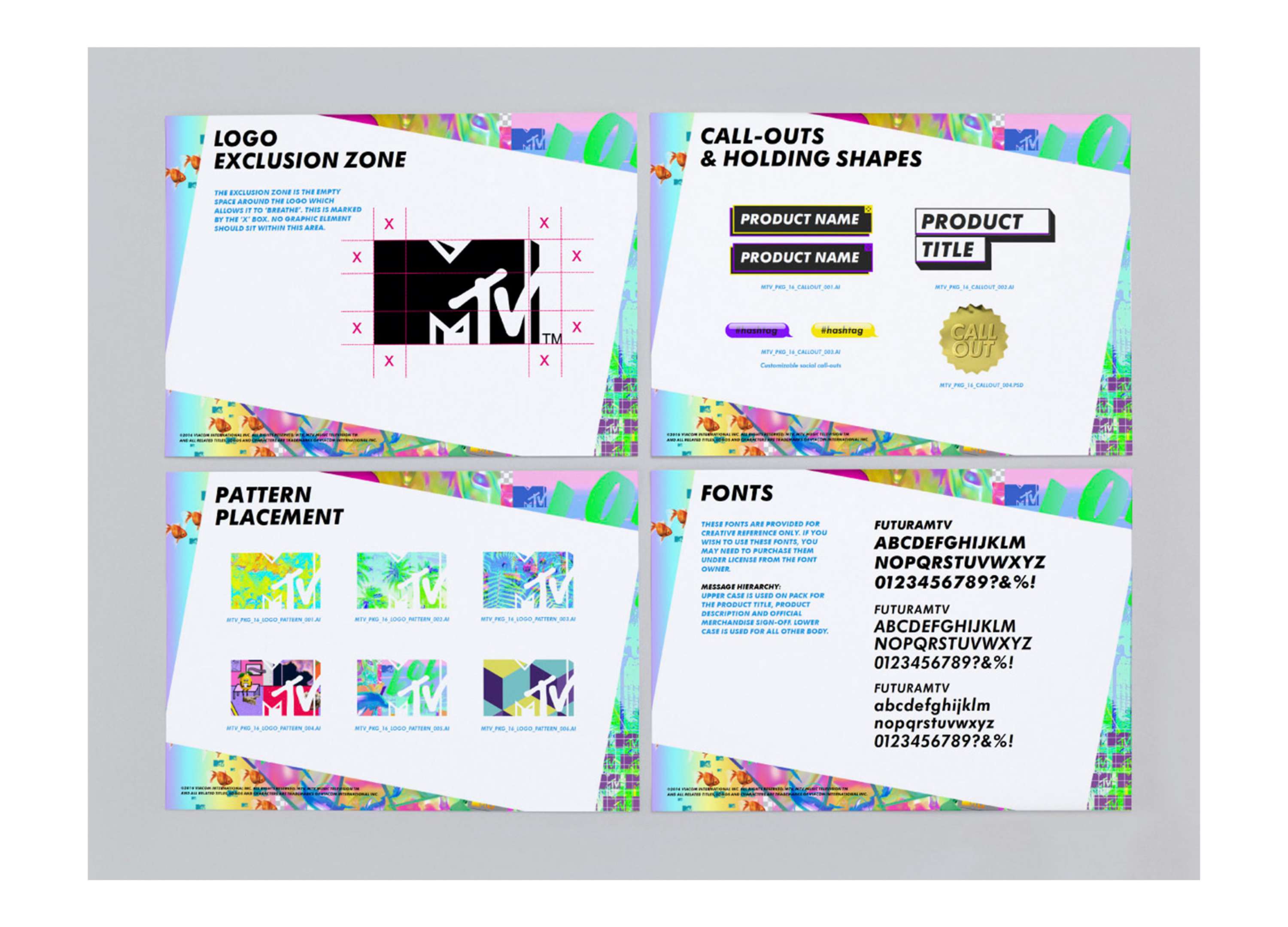 MTV - Core Packaging Guidelines by Jake Richards