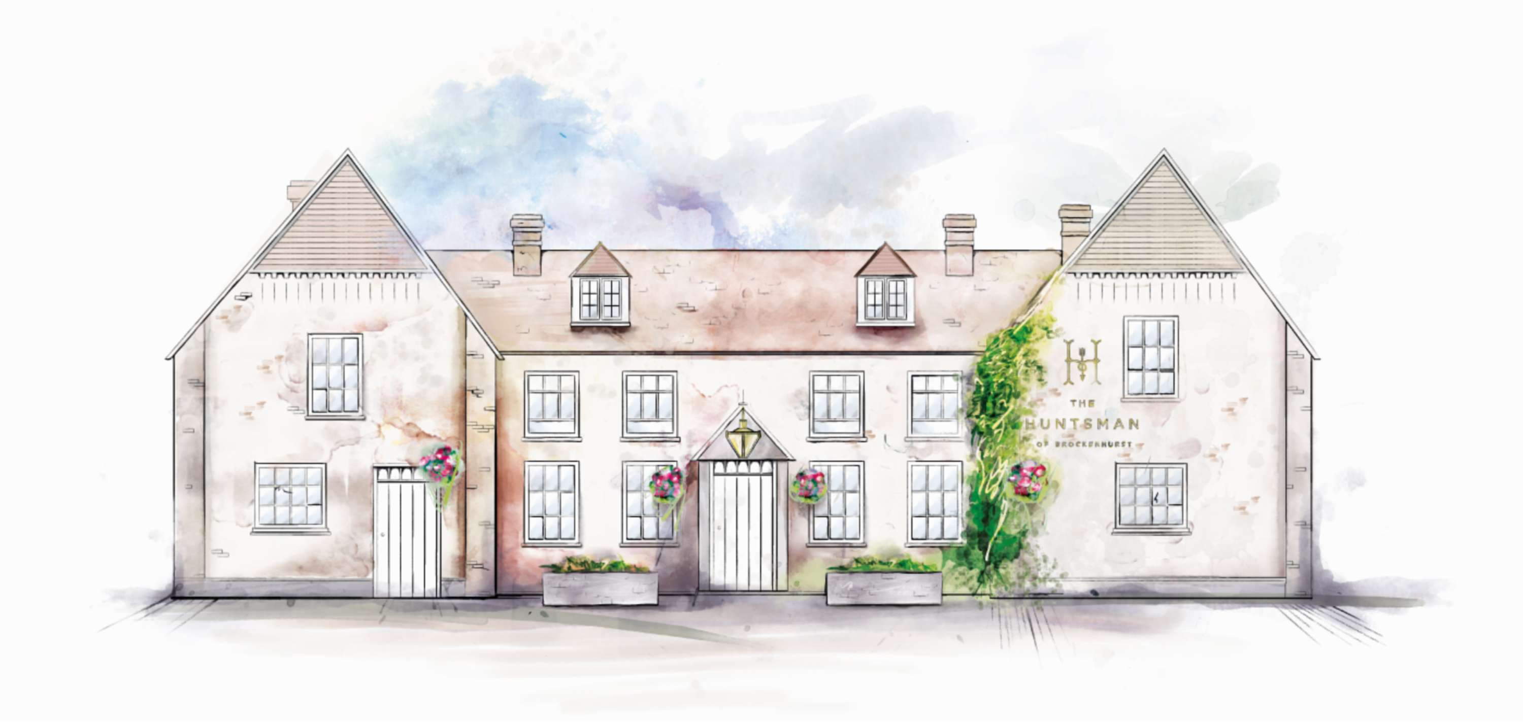 The Huntsman Of Brockenhurst - Branding by Jake Richards