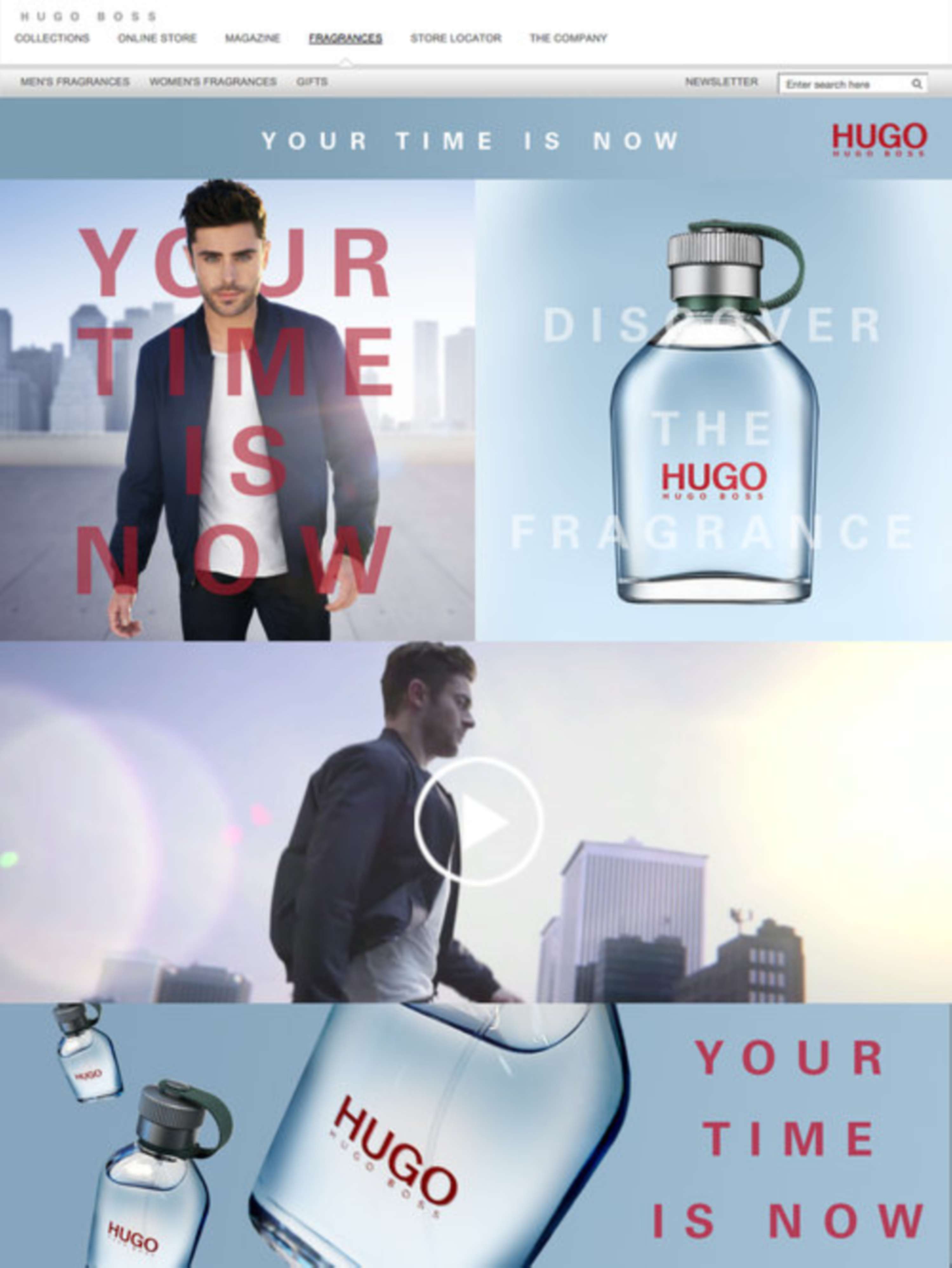 Hugo boss your outlet time is now