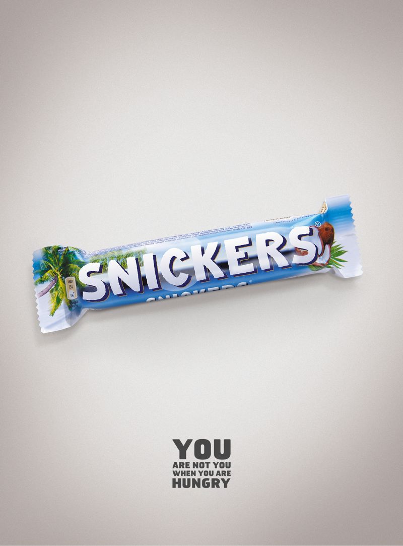 Snickers Print Campaign by Dima Semenov