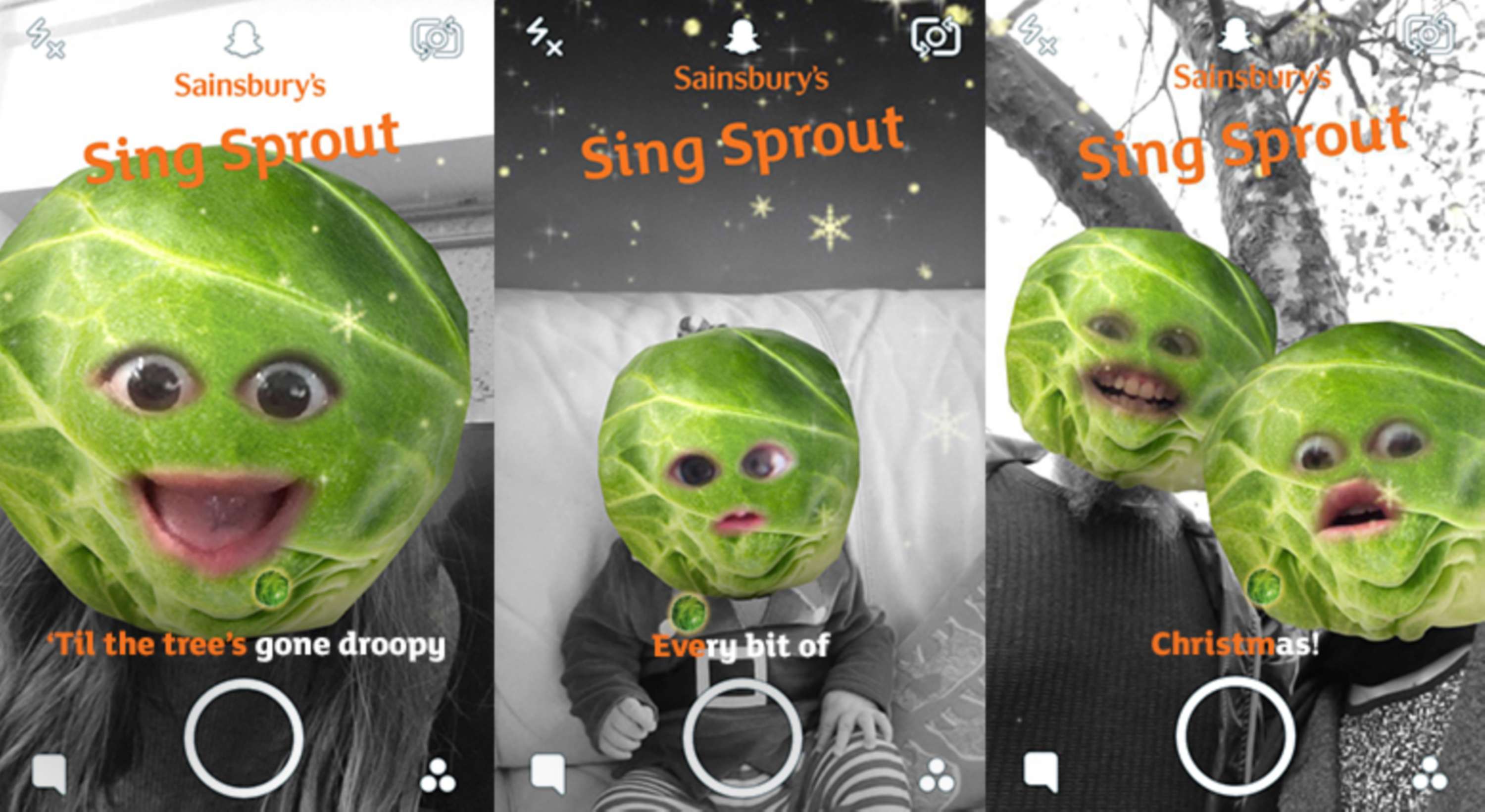 Introducing The World's First....Singing Sprout Snapchat Lens by AnalogFolk