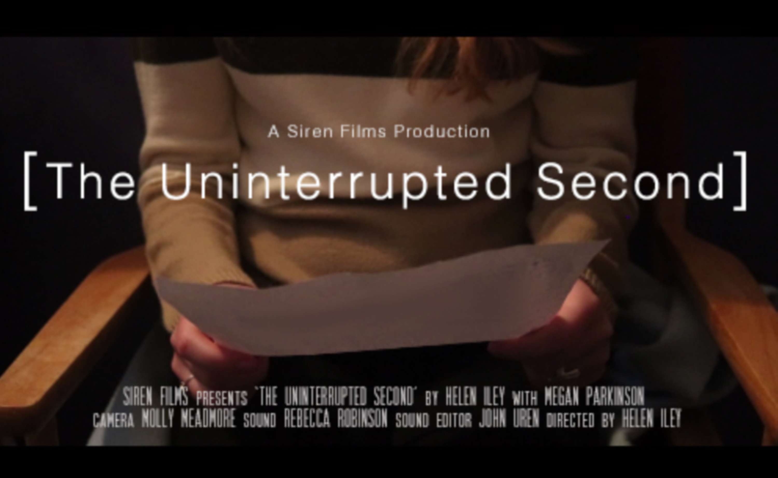 The Uninterrupted Second by Helen Iley