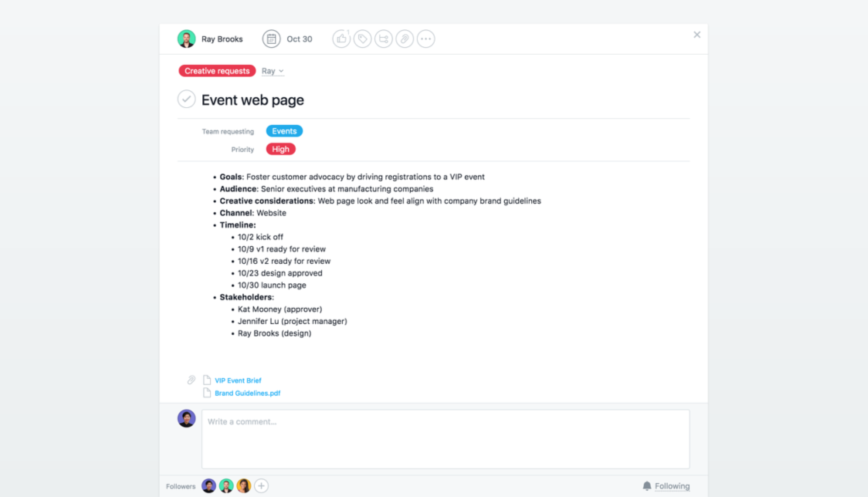 A pixel-perfect process: how to manage creative requests effectively by Asana