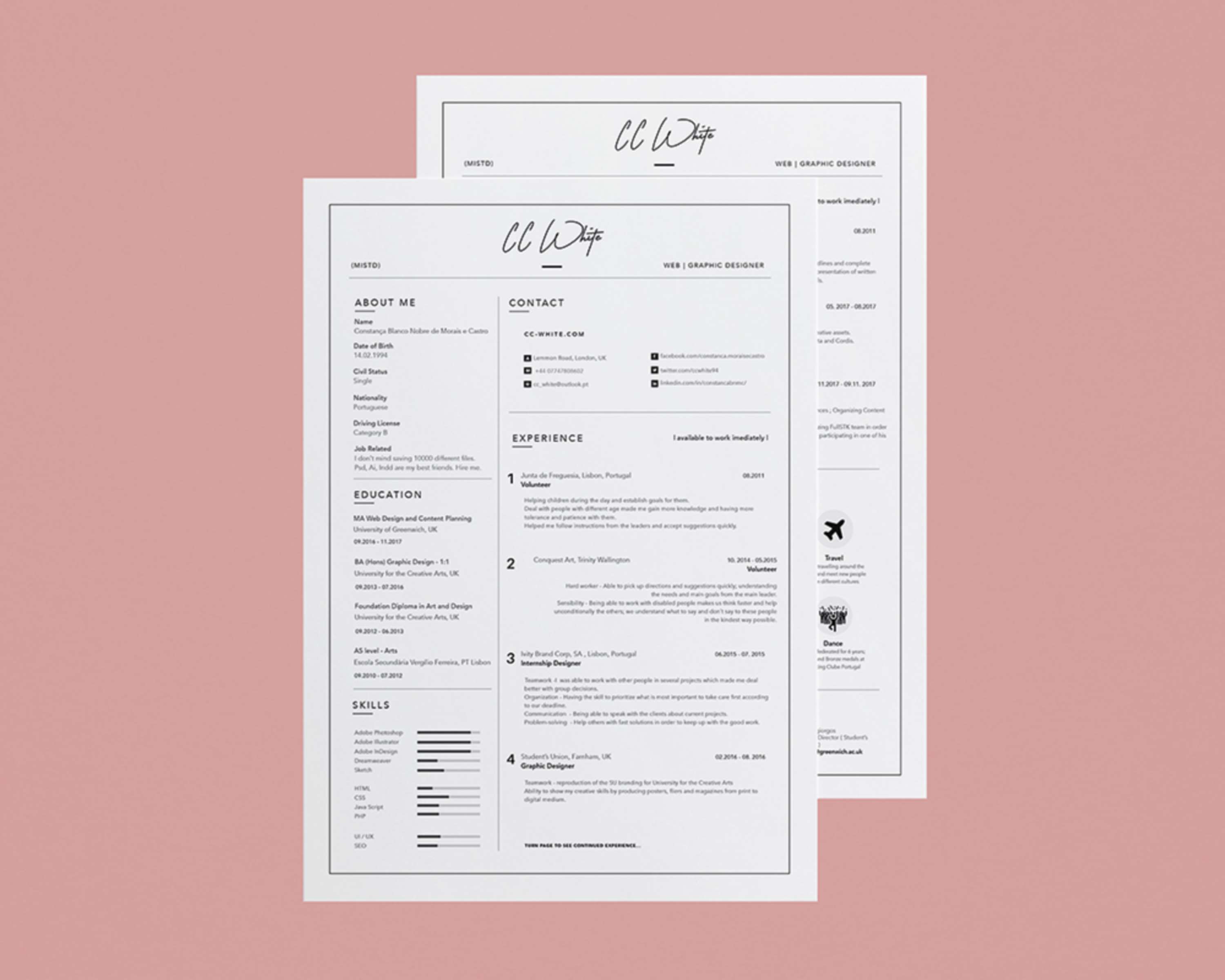 CC White Branding by Constança Castro